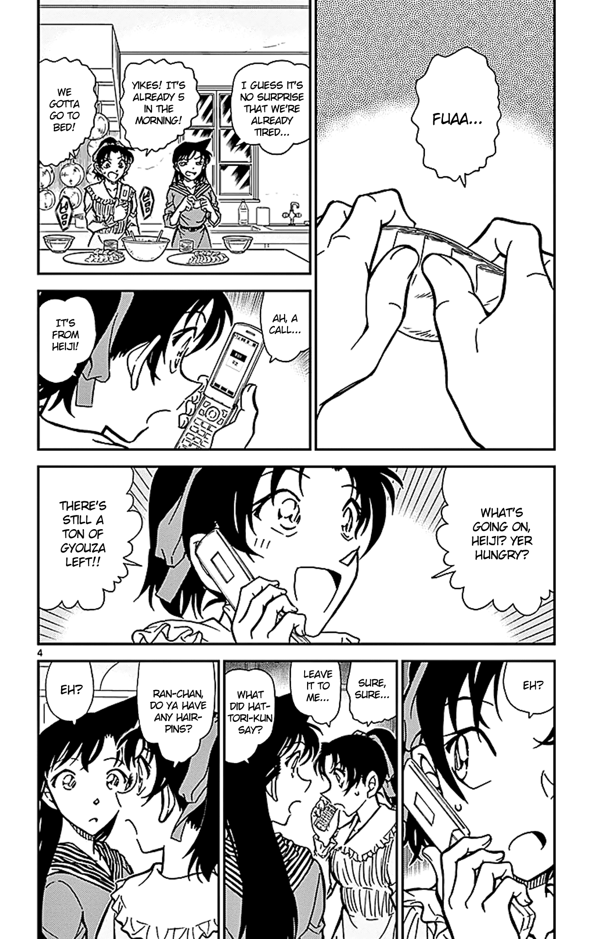 Detective Conan Chapter 840 page 5 - Chapter 840: The Serial Killer's Plan