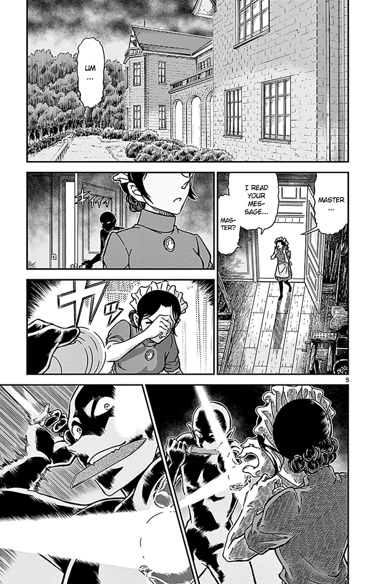 Detective Conan Chapter 840 page 6 - Chapter 840: The Serial Killer's Plan