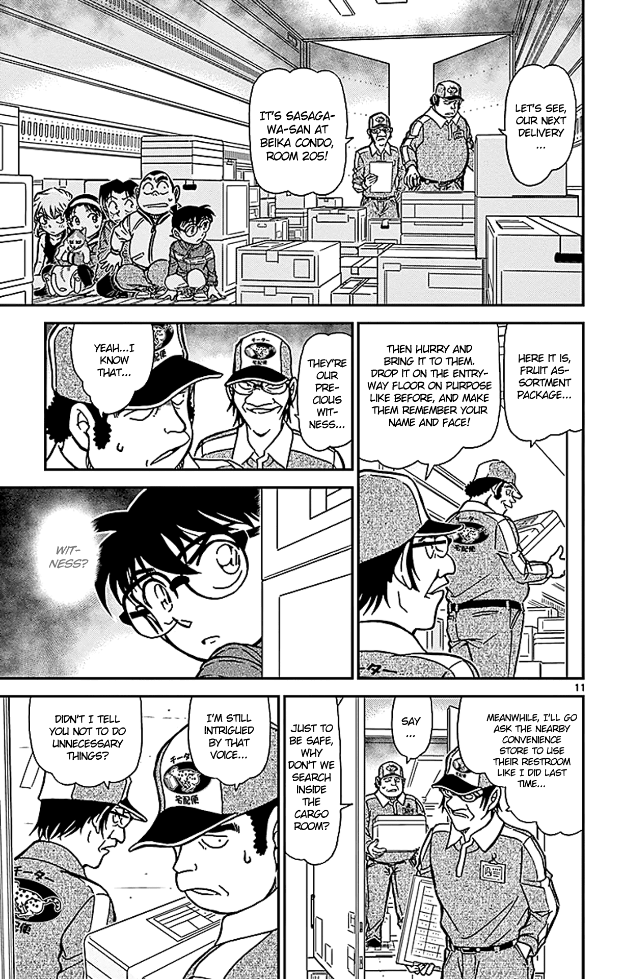 Detective Conan Chapter 841 page 12 - Chapter 841: Undelivered Goods