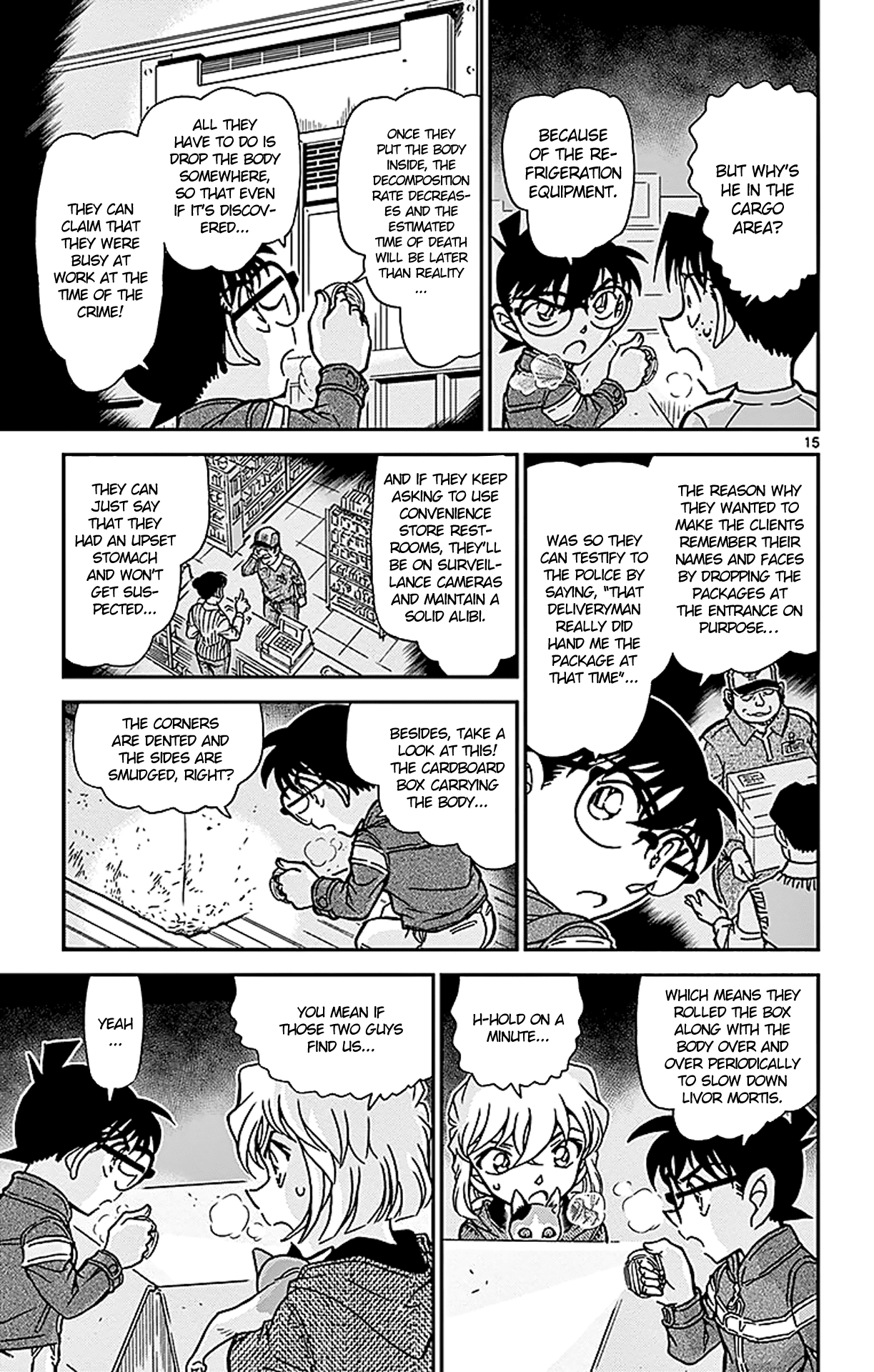 Detective Conan Chapter 841 page 16 - Chapter 841: Undelivered Goods