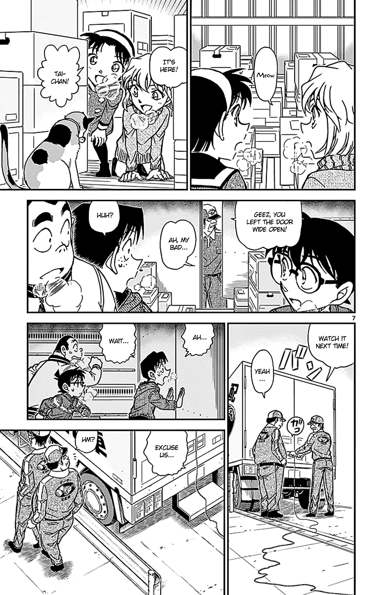 Detective Conan Chapter 841 page 8 - Chapter 841: Undelivered Goods