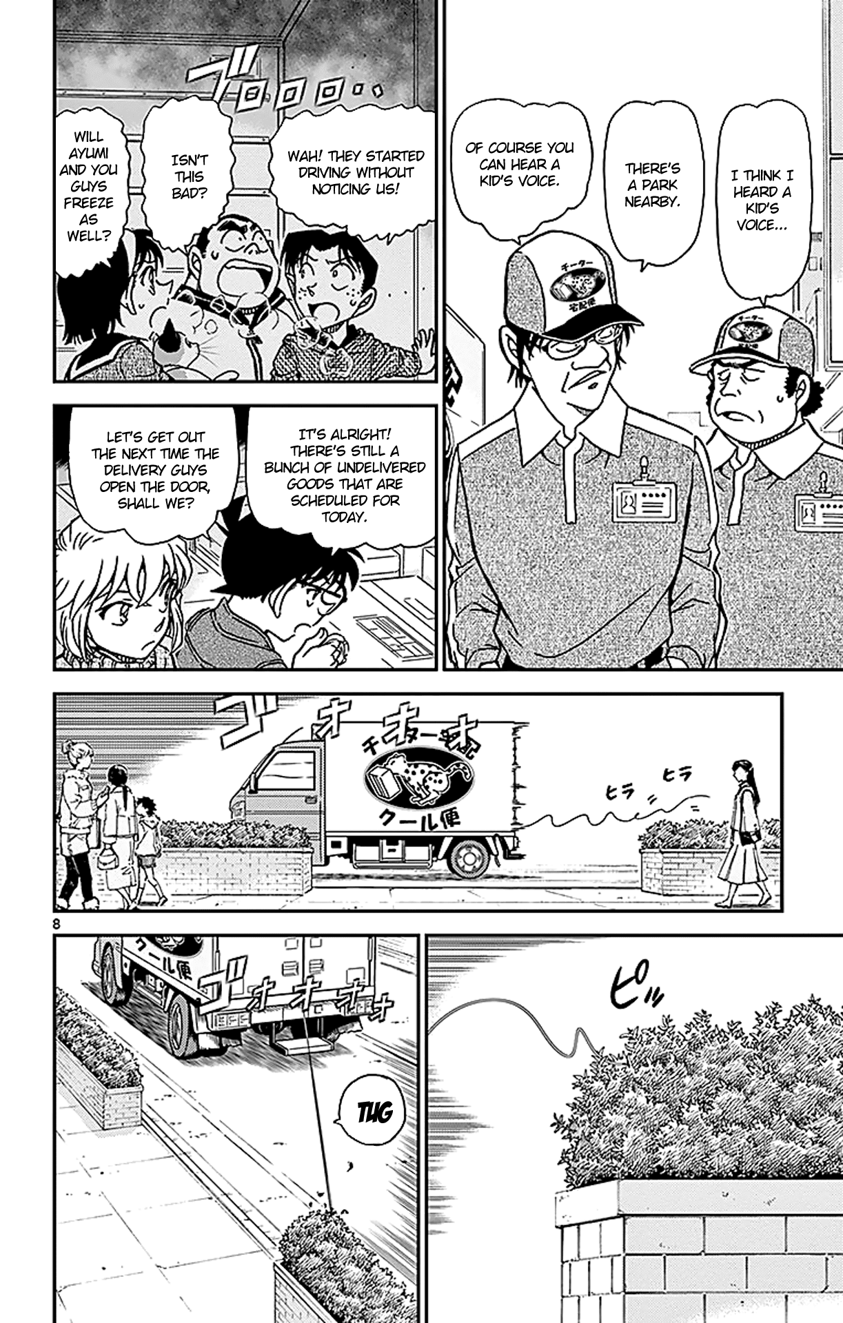Detective Conan Chapter 841 page 9 - Chapter 841: Undelivered Goods