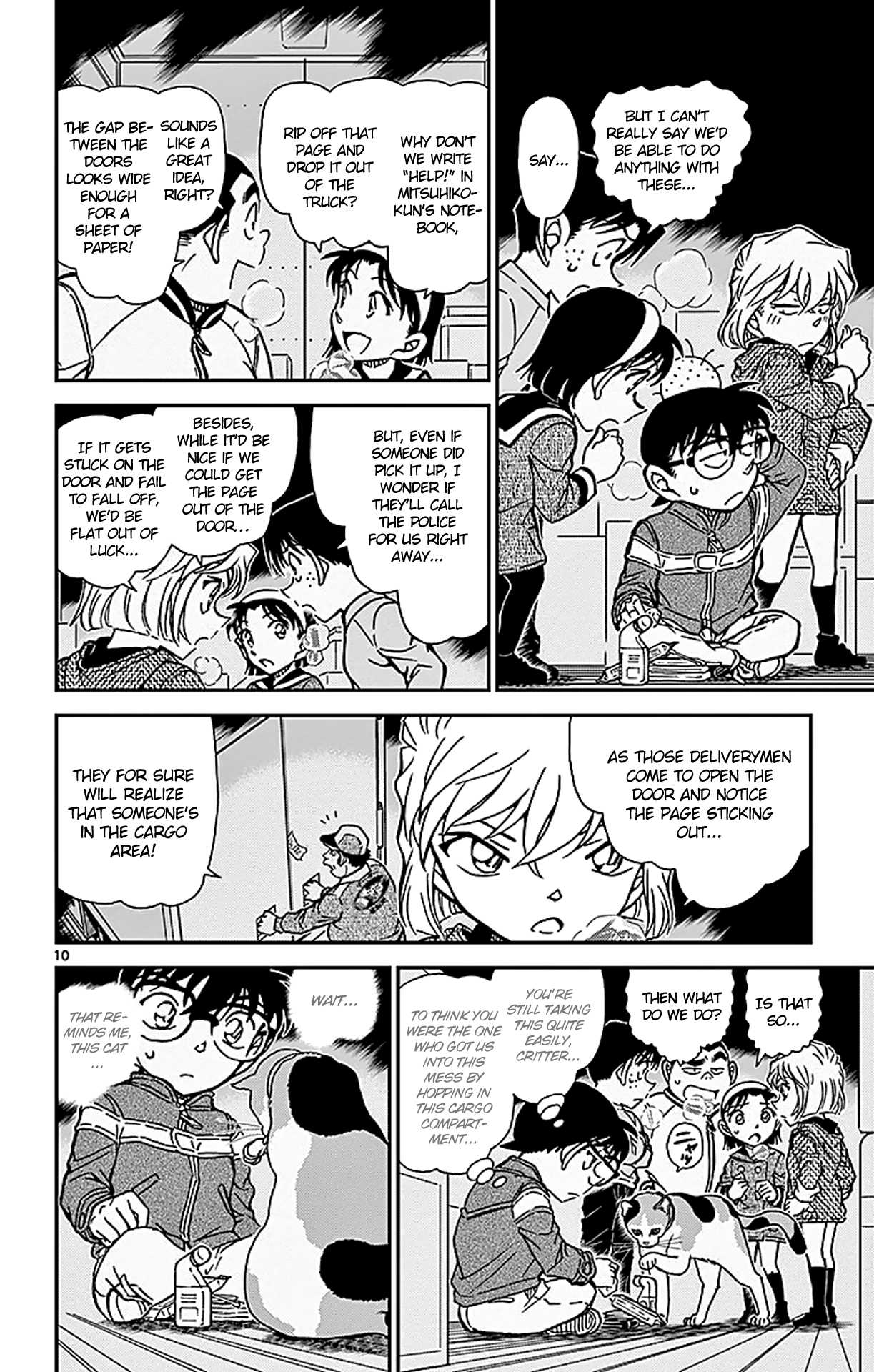 Detective Conan Chapter 842 page 11 - Chapter 842: A Cat's Home Delivery Service