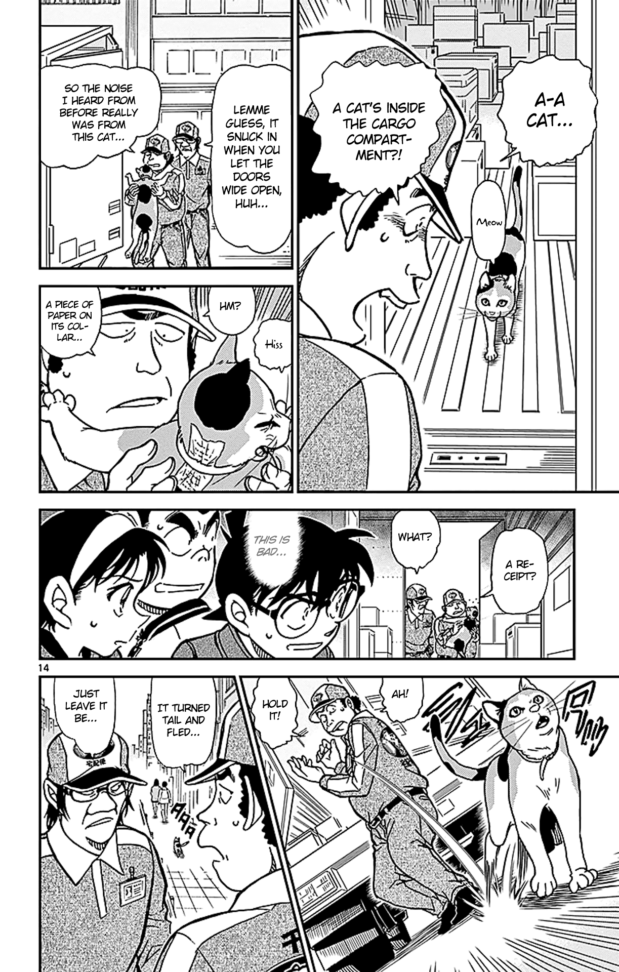 Detective Conan Chapter 842 page 15 - Chapter 842: A Cat's Home Delivery Service