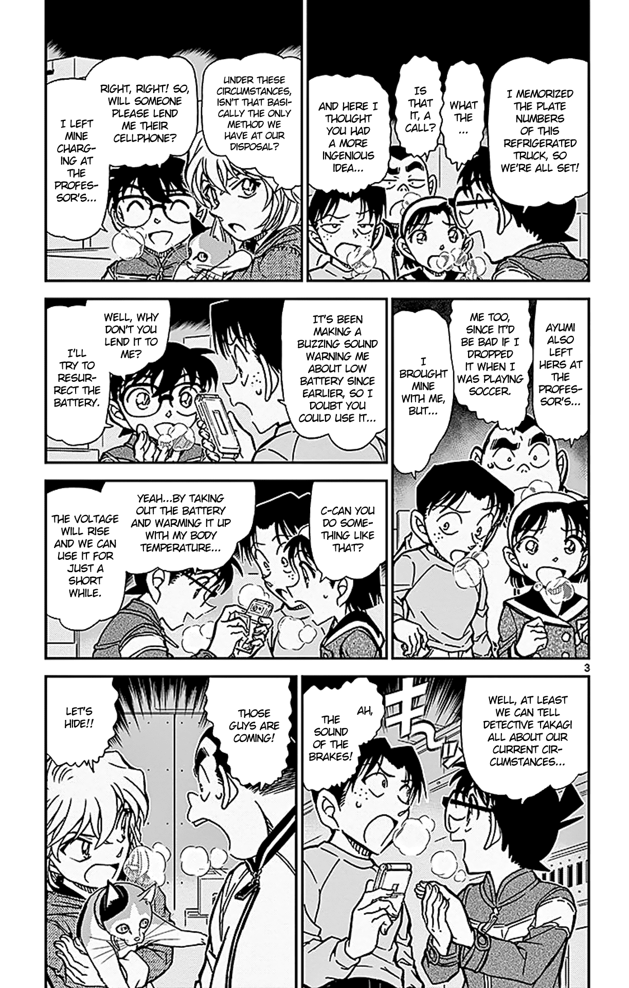 Detective Conan Chapter 842 page 4 - Chapter 842: A Cat's Home Delivery Service