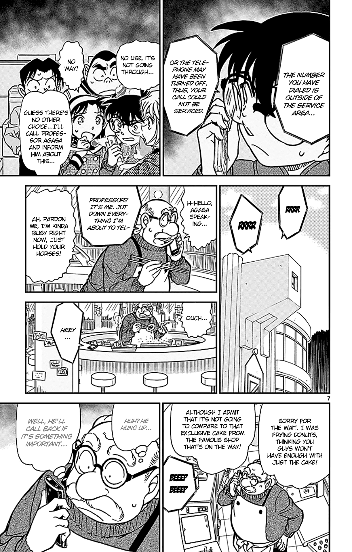 Detective Conan Chapter 842 page 8 - Chapter 842: A Cat's Home Delivery Service