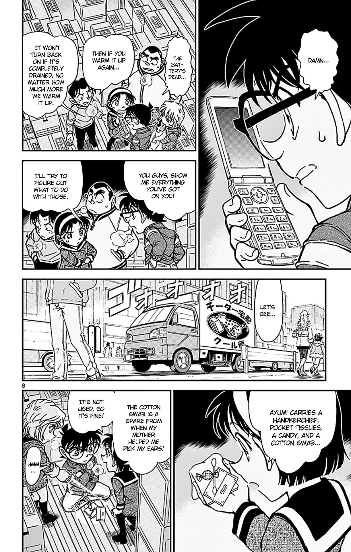 Detective Conan Chapter 842 page 9 - Chapter 842: A Cat's Home Delivery Service
