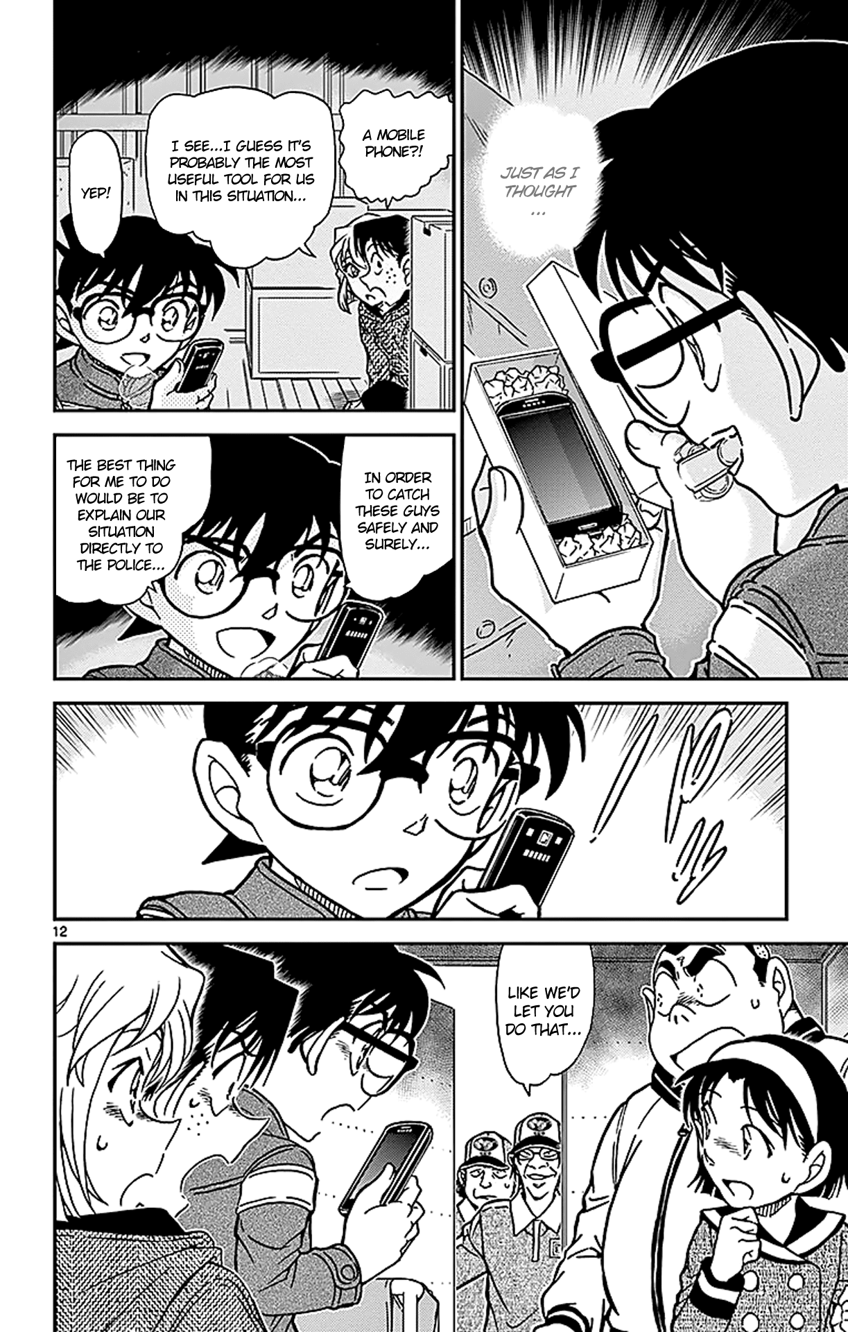 Detective Conan Chapter 843 page 13 - Chapter 843: A Parcel for Kudou-Samakata