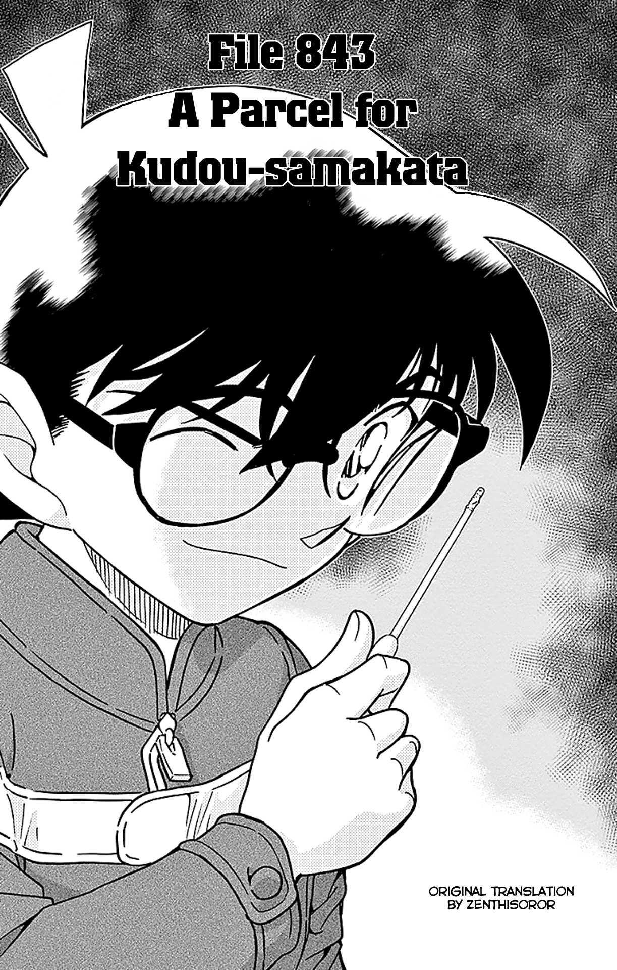 Detective Conan Chapter 843 page 2 - Chapter 843: A Parcel for Kudou-Samakata