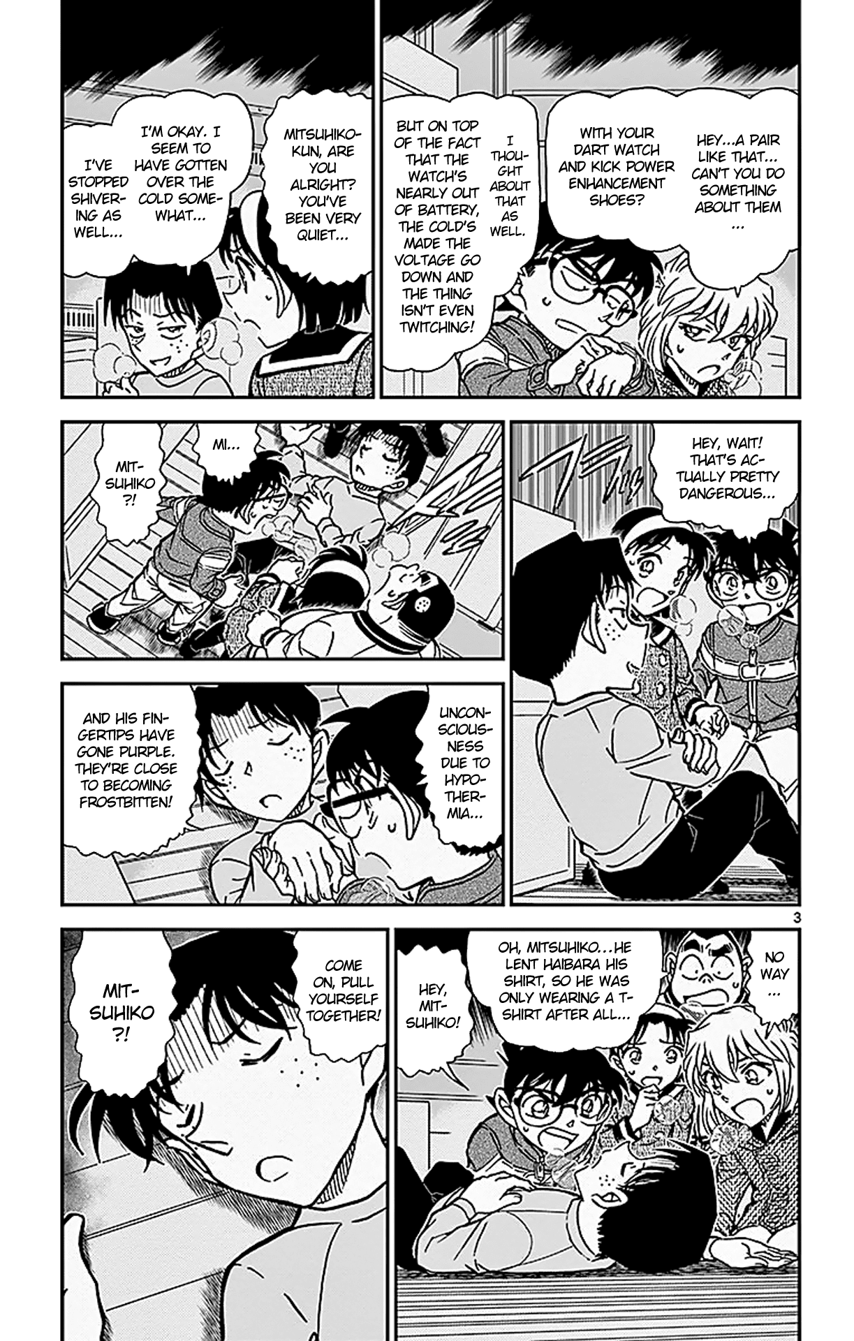 Detective Conan Chapter 843 page 4 - Chapter 843: A Parcel for Kudou-Samakata