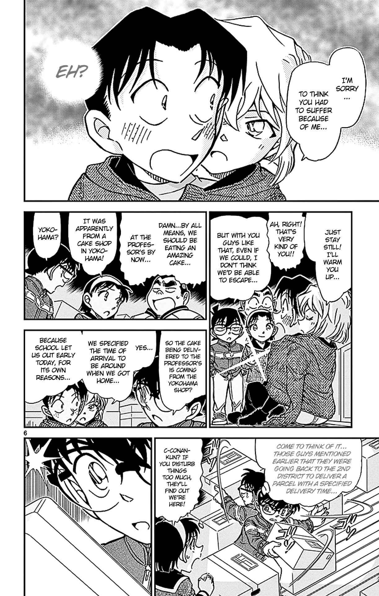 Detective Conan Chapter 843 page 7 - Chapter 843: A Parcel for Kudou-Samakata
