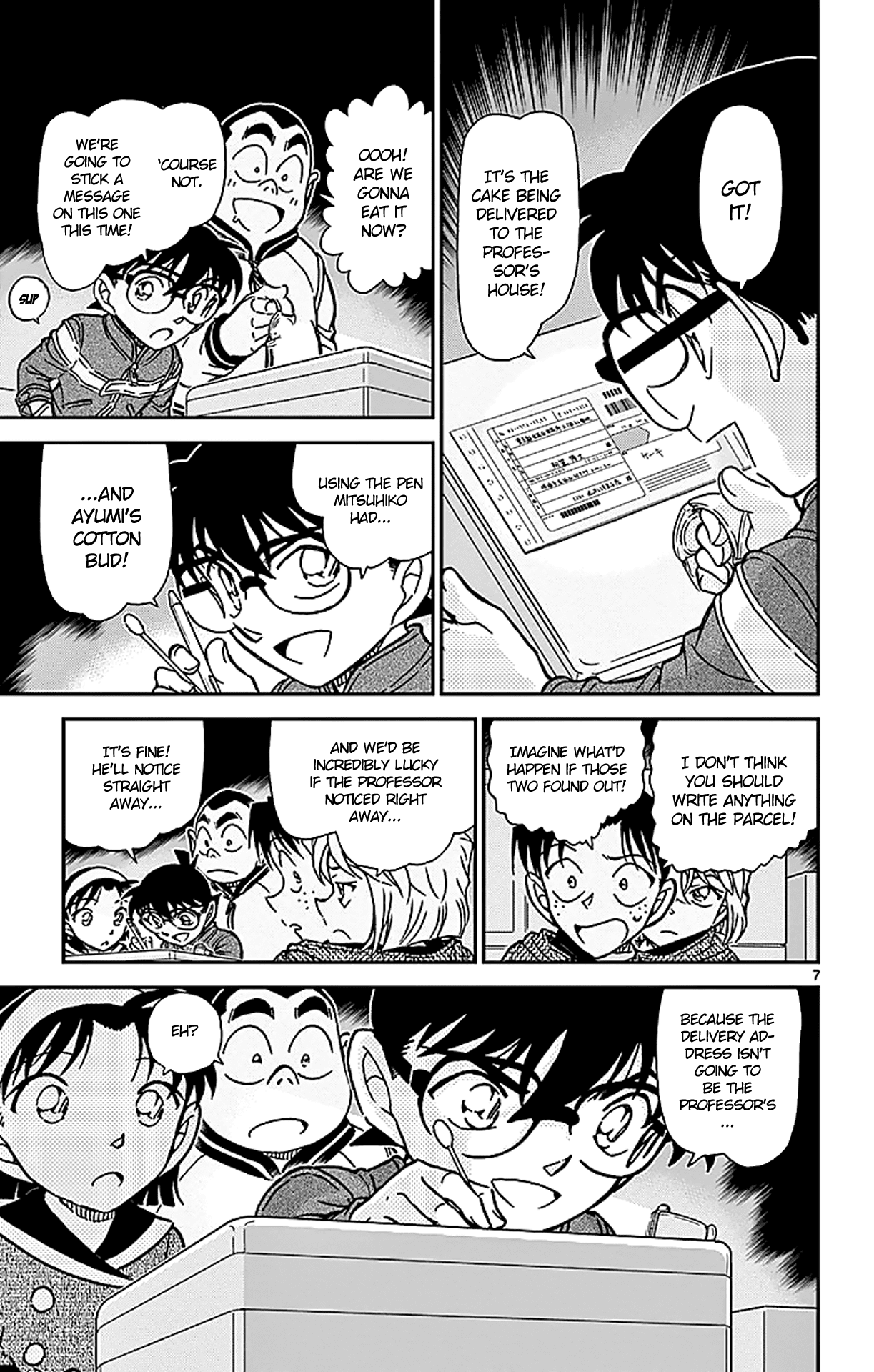 Detective Conan Chapter 843 page 8 - Chapter 843: A Parcel for Kudou-Samakata