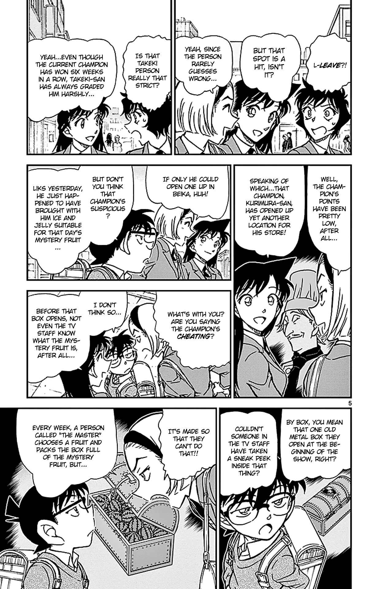Detective Conan Chapter 844 page 6 - Chapter 844: Today's Fruits