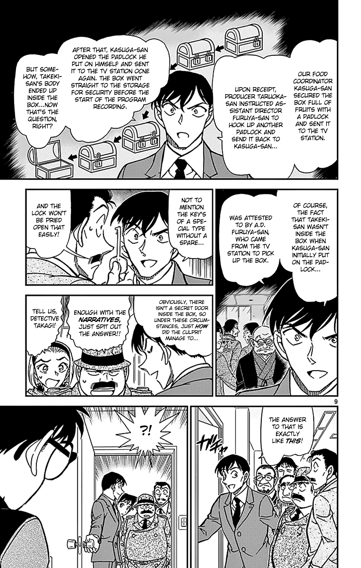 Detective Conan Chapter 846 page 10 - Chapter 846: The Magic Lock