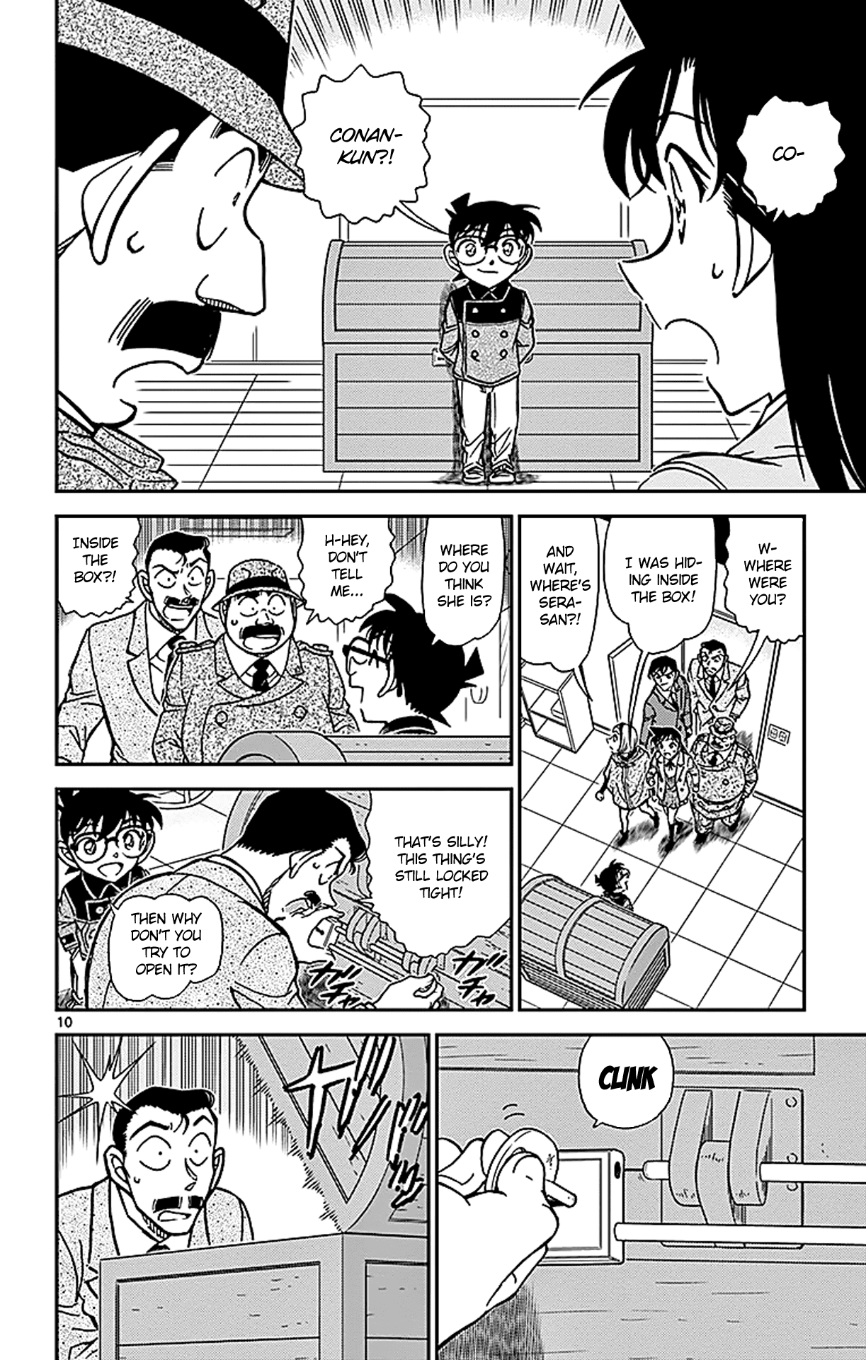 Detective Conan Chapter 846 page 11 - Chapter 846: The Magic Lock