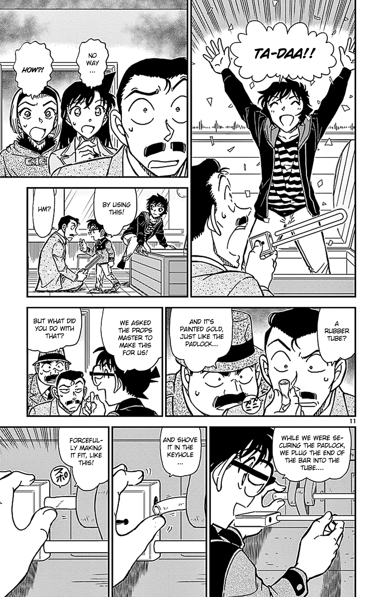 Detective Conan Chapter 846 page 12 - Chapter 846: The Magic Lock