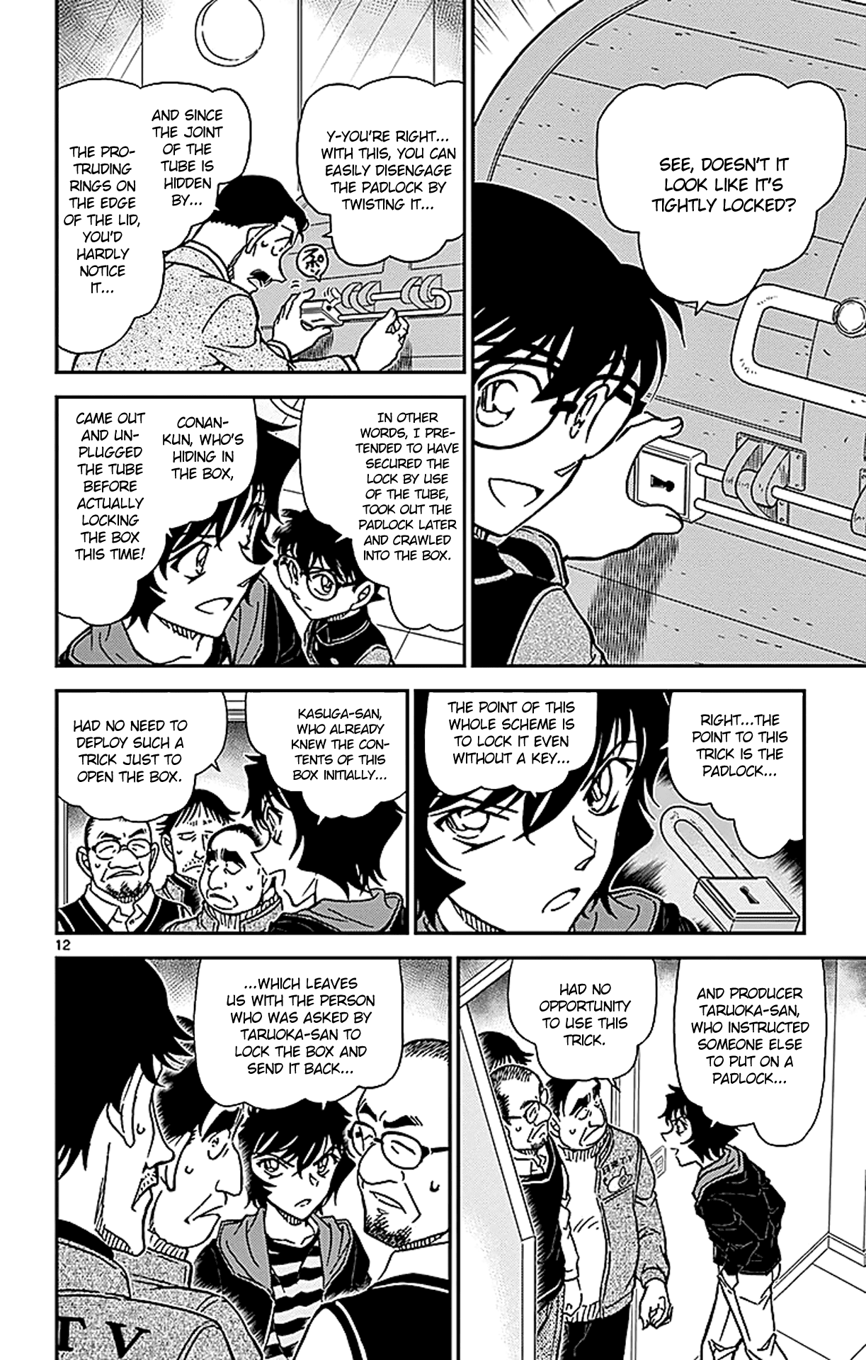 Detective Conan Chapter 846 page 13 - Chapter 846: The Magic Lock
