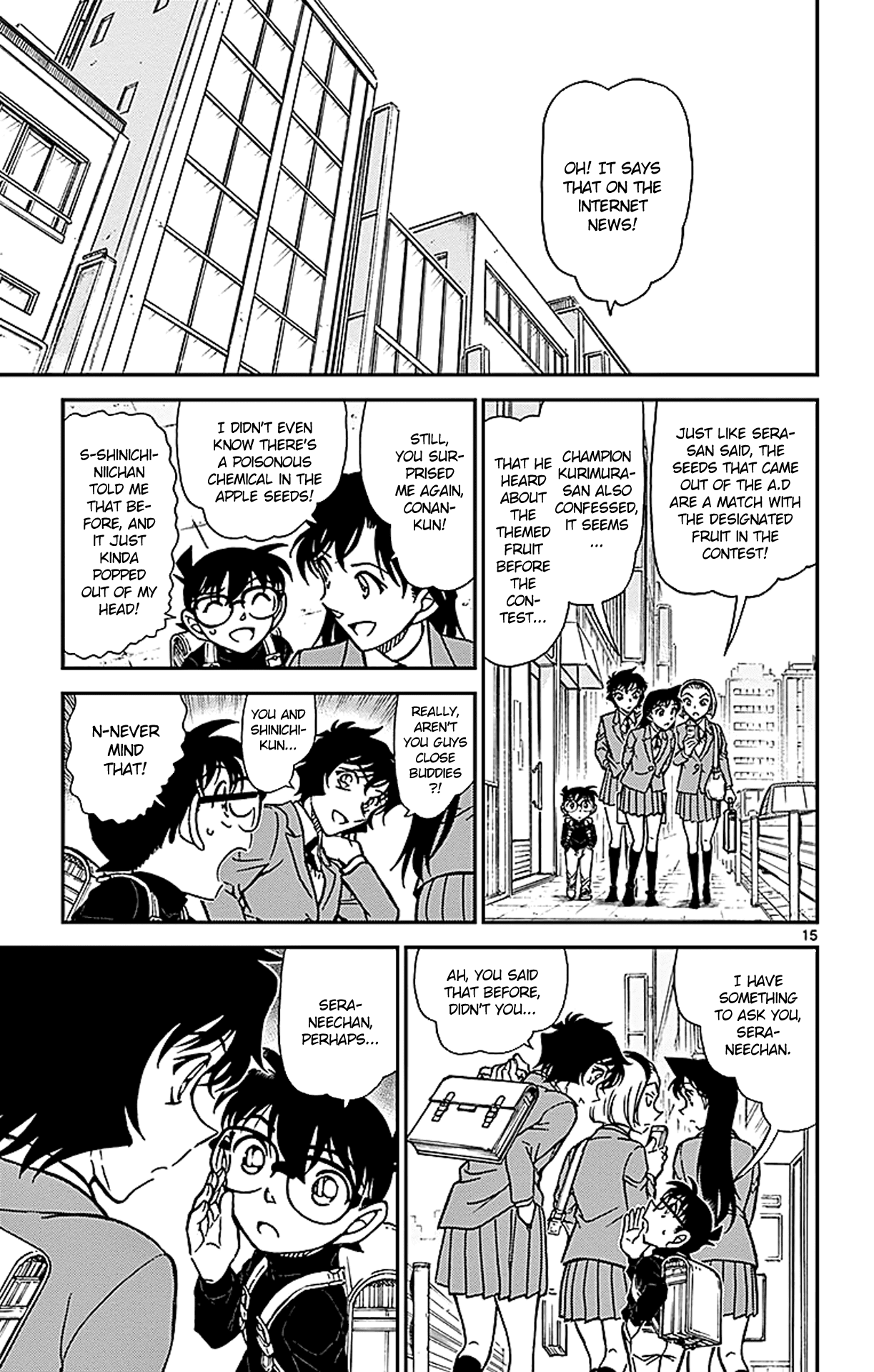 Detective Conan Chapter 846 page 16 - Chapter 846: The Magic Lock