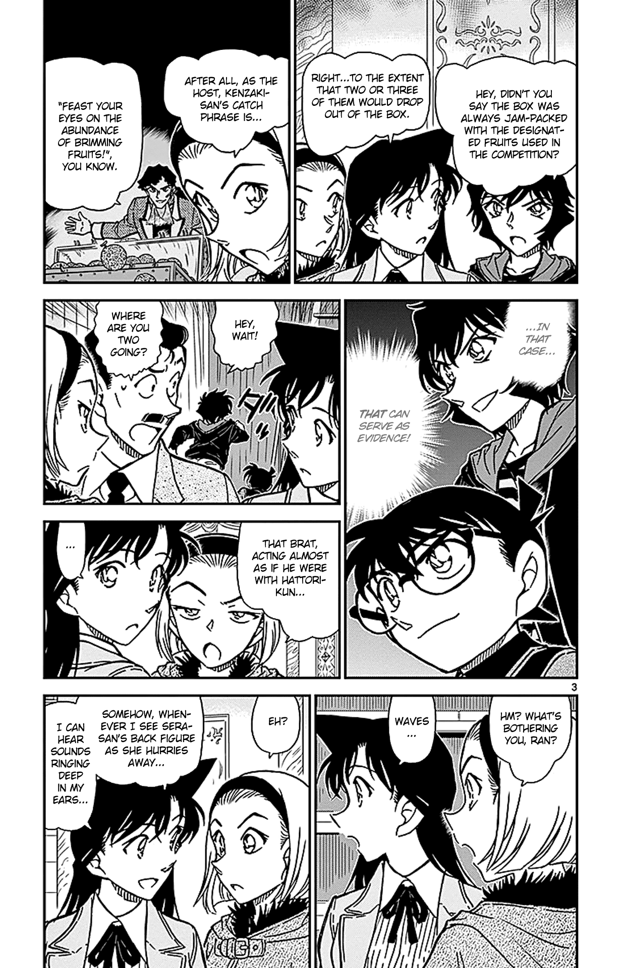Detective Conan Chapter 846 page 4 - Chapter 846: The Magic Lock
