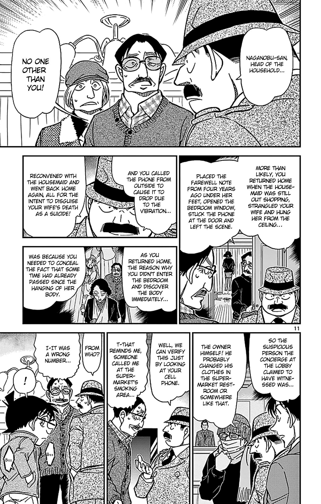 Detective Conan Chapter 849 page 12 - Chapter 849: Taiko's Optimal Moves