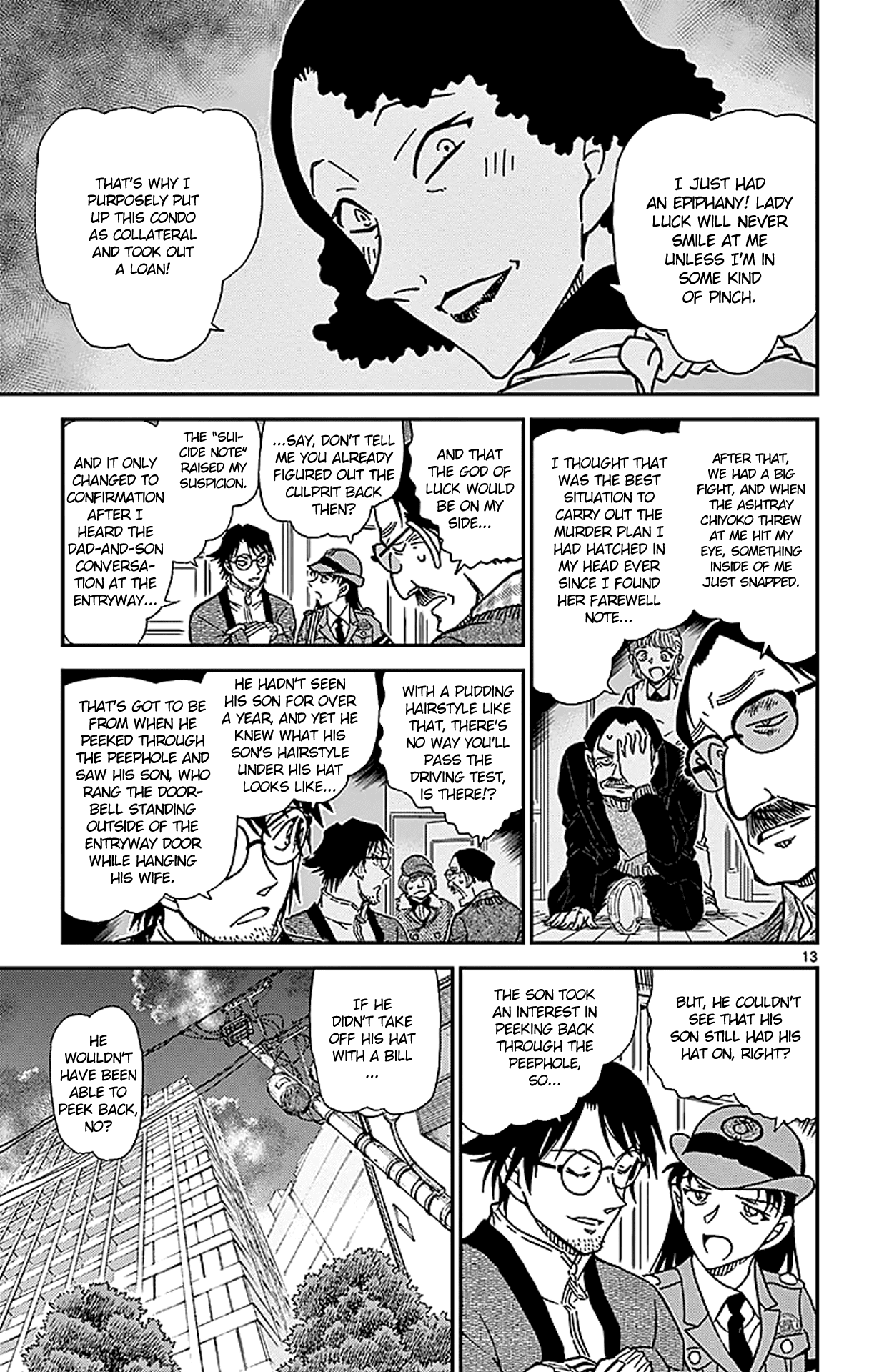 Detective Conan Chapter 849 page 14 - Chapter 849: Taiko's Optimal Moves