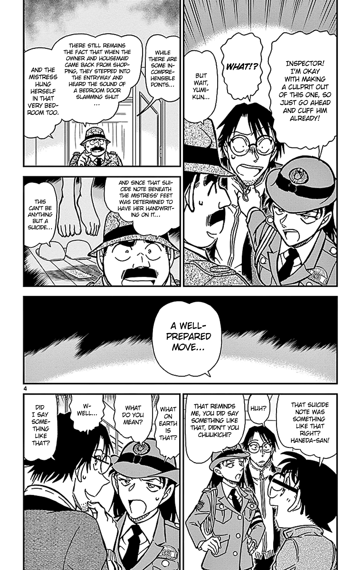 Detective Conan Chapter 849 page 5 - Chapter 849: Taiko's Optimal Moves