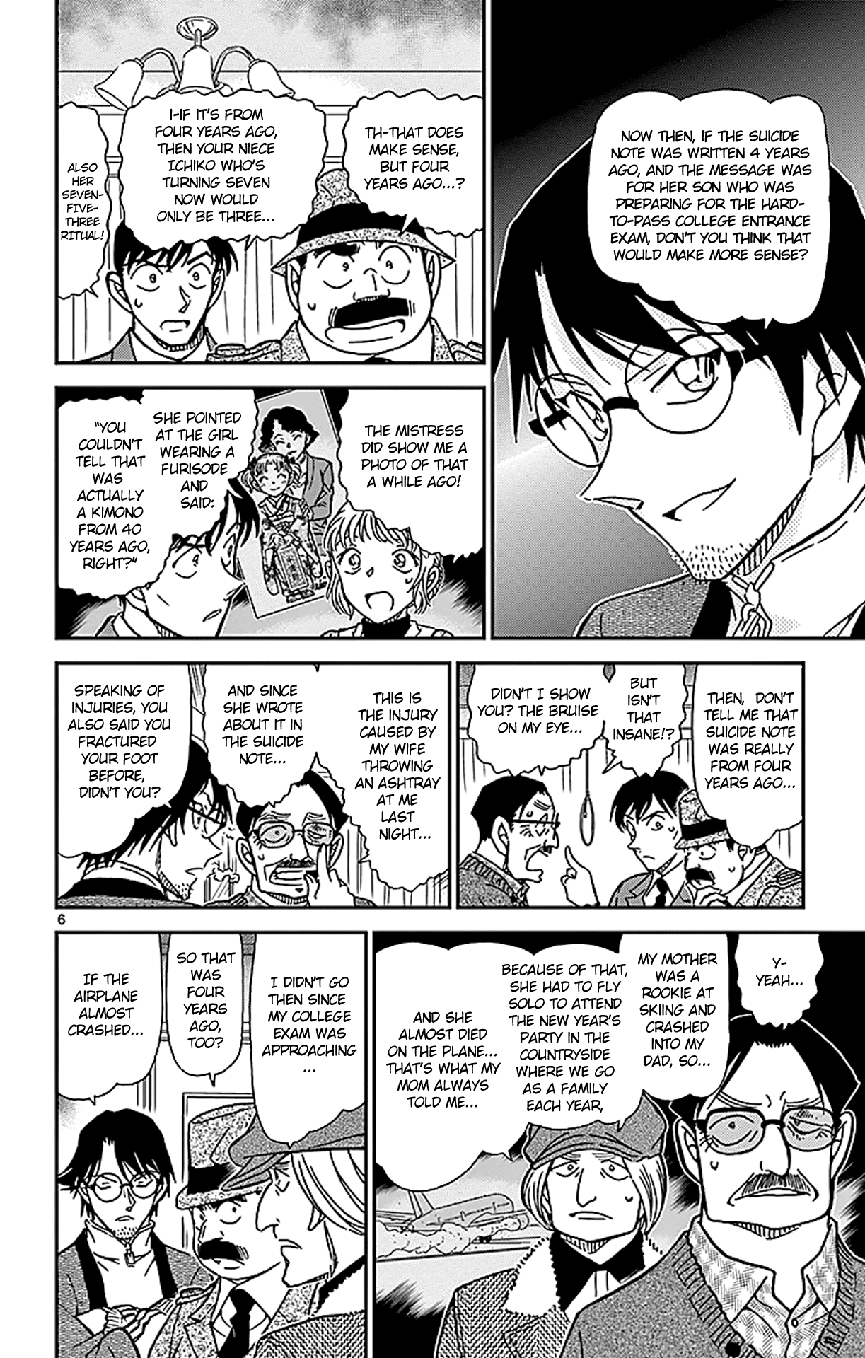 Detective Conan Chapter 849 page 7 - Chapter 849: Taiko's Optimal Moves
