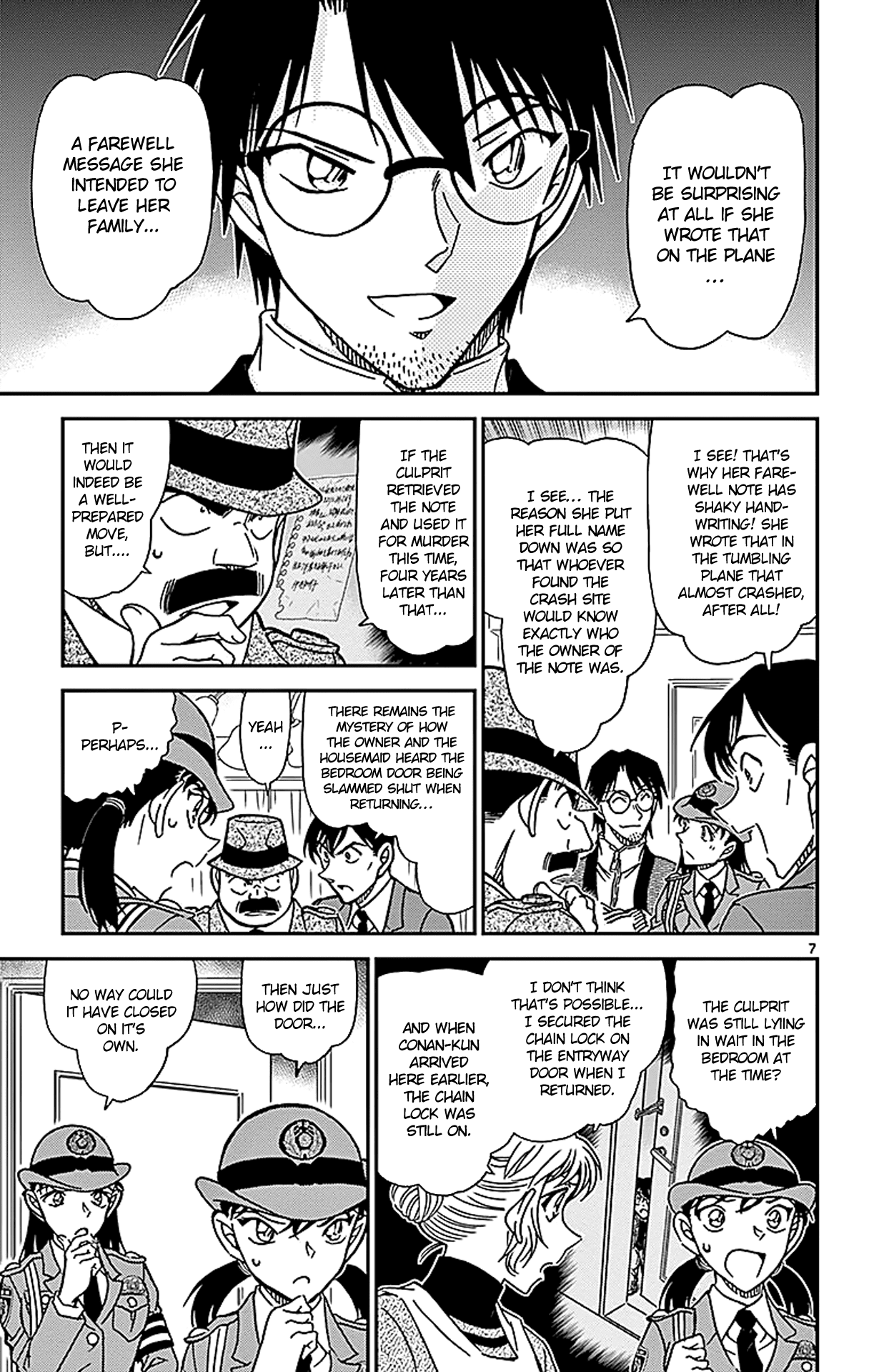 Detective Conan Chapter 849 page 8 - Chapter 849: Taiko's Optimal Moves