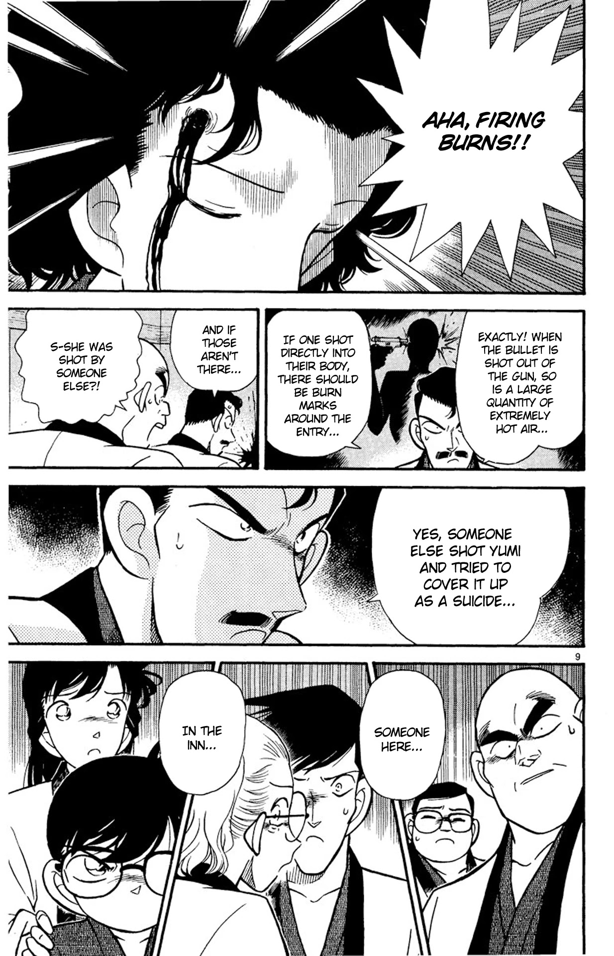 Detective Conan Chapter 85 page 10 - Chapter 85: A Surprising Hint