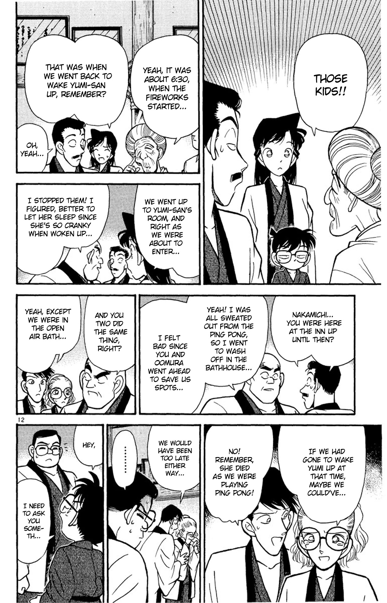 Detective Conan Chapter 85 page 13 - Chapter 85: A Surprising Hint