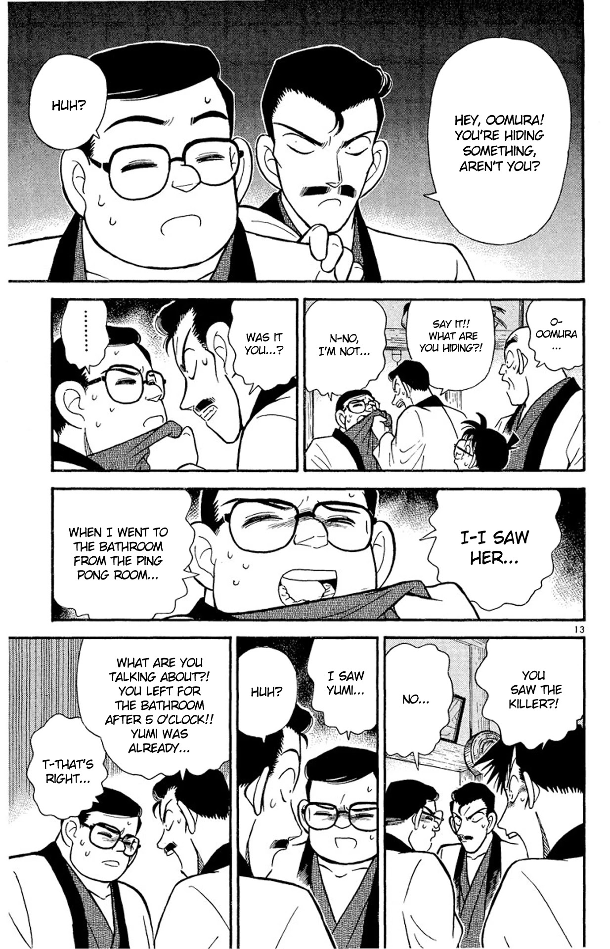 Detective Conan Chapter 85 page 14 - Chapter 85: A Surprising Hint