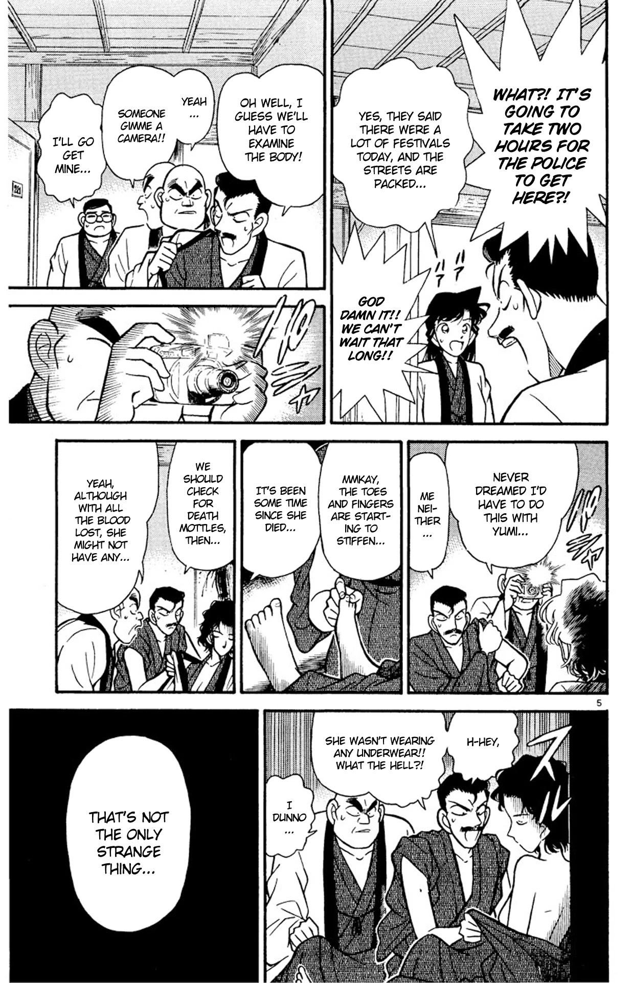 Detective Conan Chapter 85 page 6 - Chapter 85: A Surprising Hint