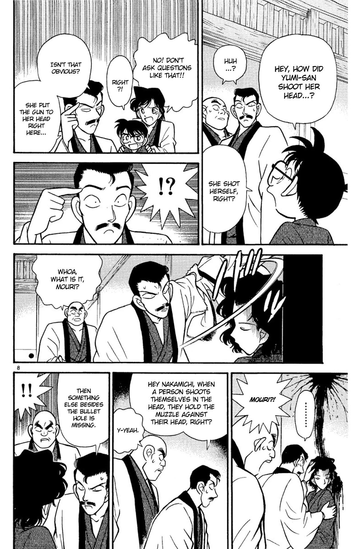 Detective Conan Chapter 85 page 9 - Chapter 85: A Surprising Hint