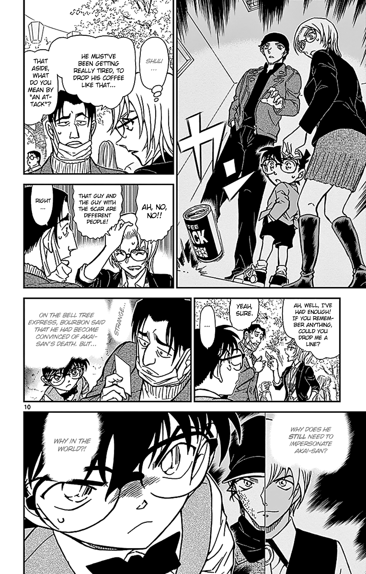 Detective Conan Chapter 850 page 11 - Chapter 850: Bourbon's Objective