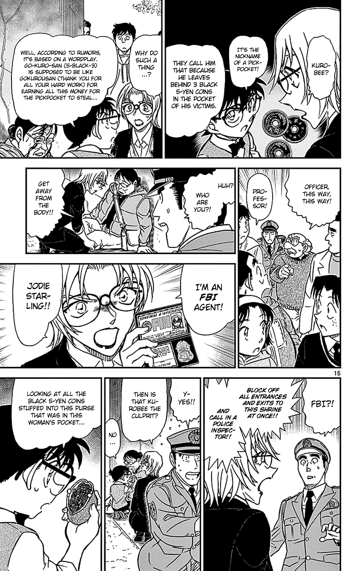 Detective Conan Chapter 850 page 16 - Chapter 850: Bourbon's Objective