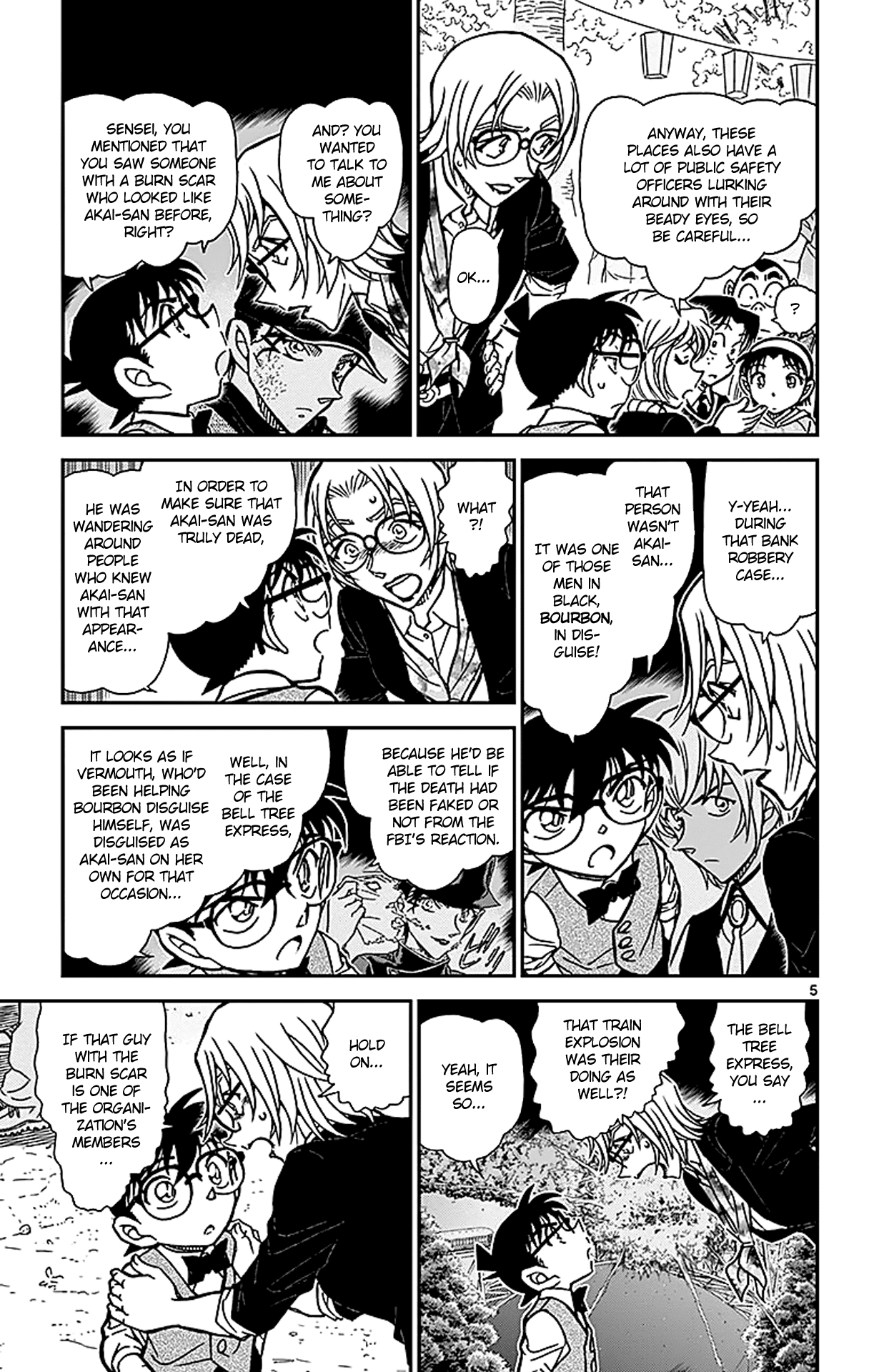 Detective Conan Chapter 850 page 6 - Chapter 850: Bourbon's Objective