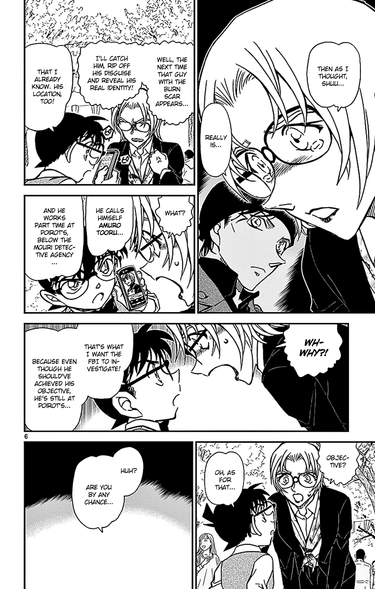 Detective Conan Chapter 850 page 7 - Chapter 850: Bourbon's Objective