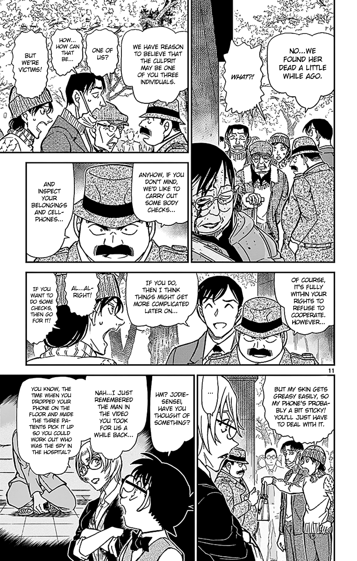 Detective Conan Chapter 851 page 12 - Chapter 851: Jodie Remembers