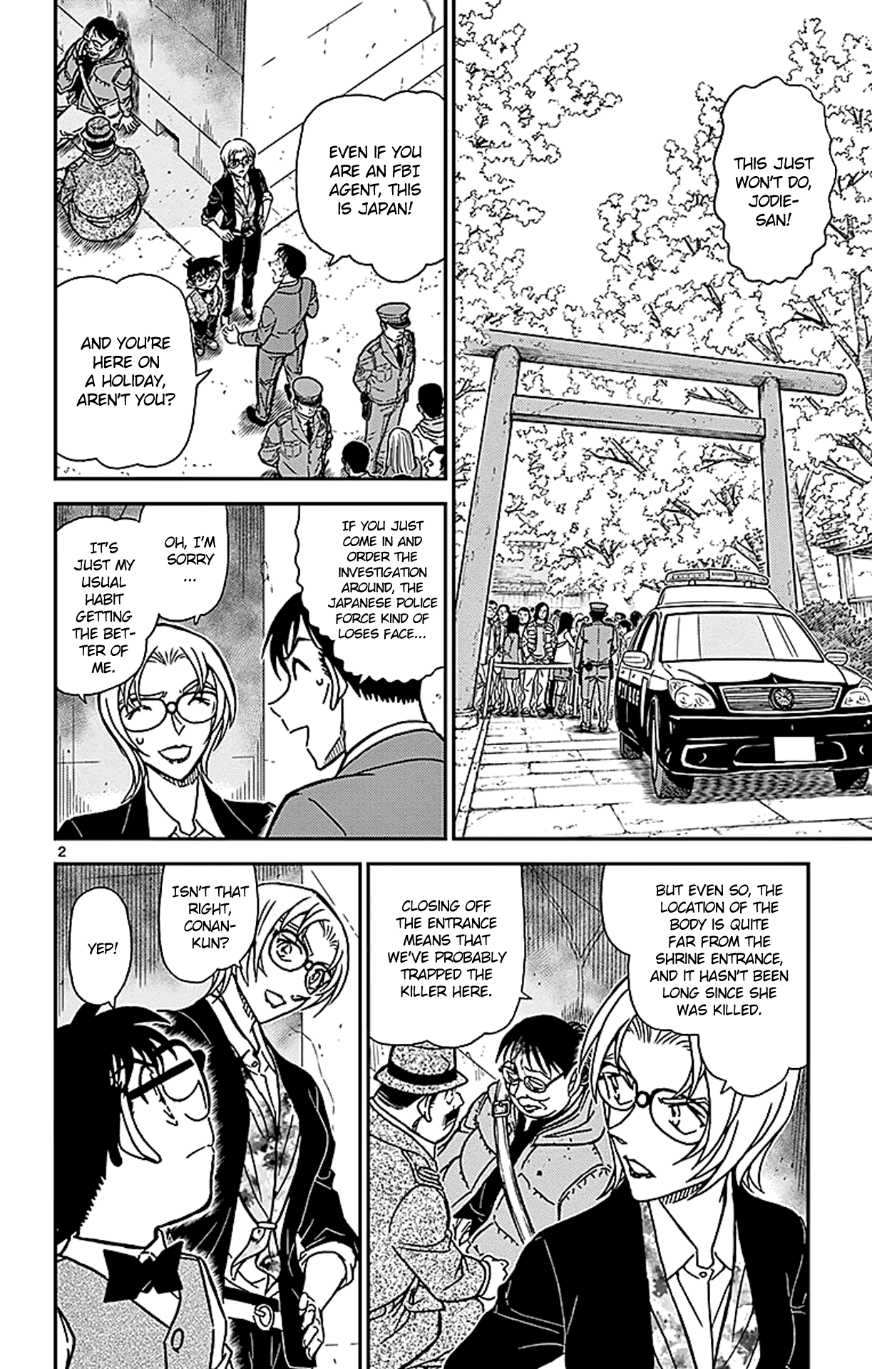 Detective Conan Chapter 851 page 3 - Chapter 851: Jodie Remembers