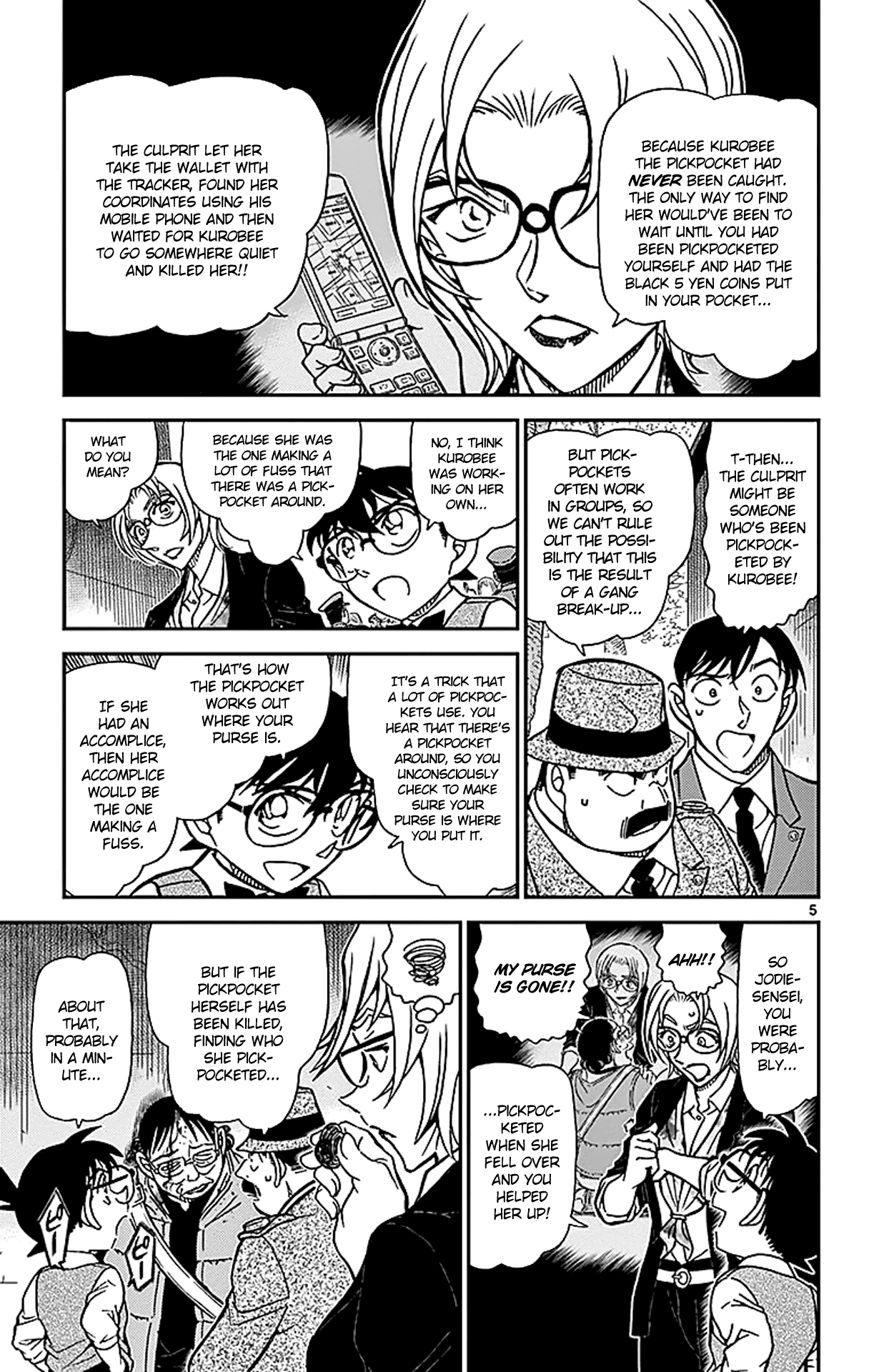 Detective Conan Chapter 851 page 6 - Chapter 851: Jodie Remembers
