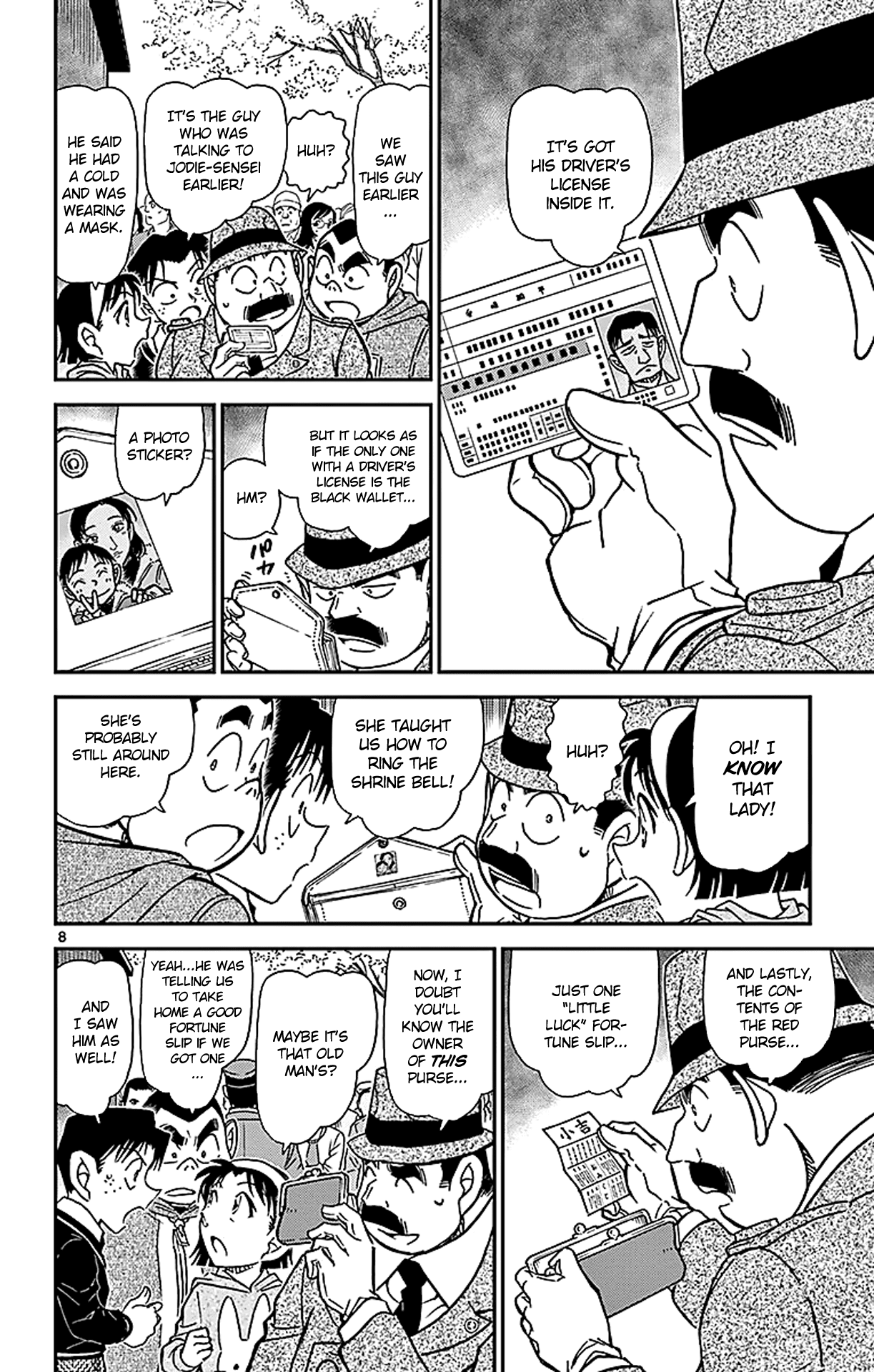 Detective Conan Chapter 851 page 9 - Chapter 851: Jodie Remembers