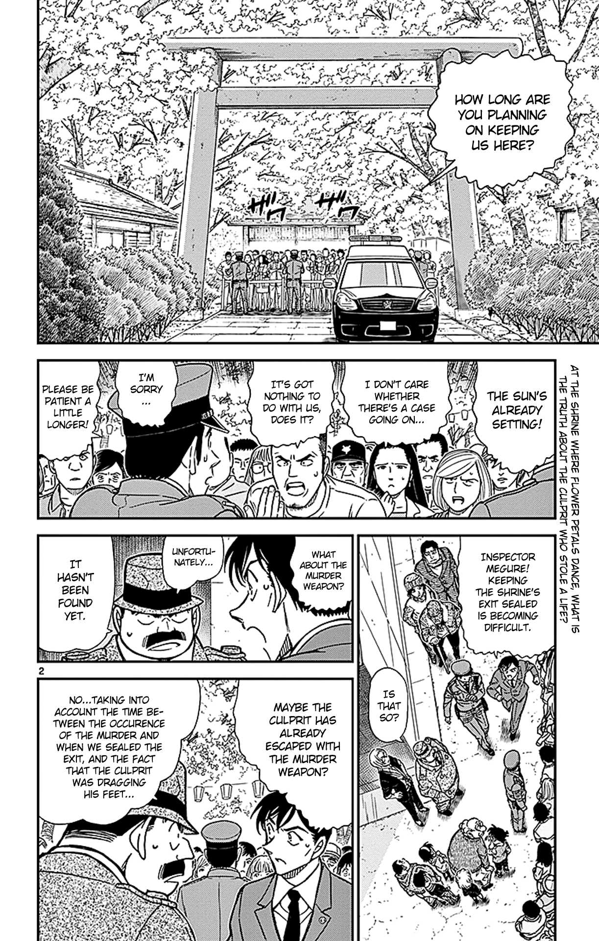 Detective Conan Chapter 852 page 3 - Chapter 852: Information About Akai Shuuichi