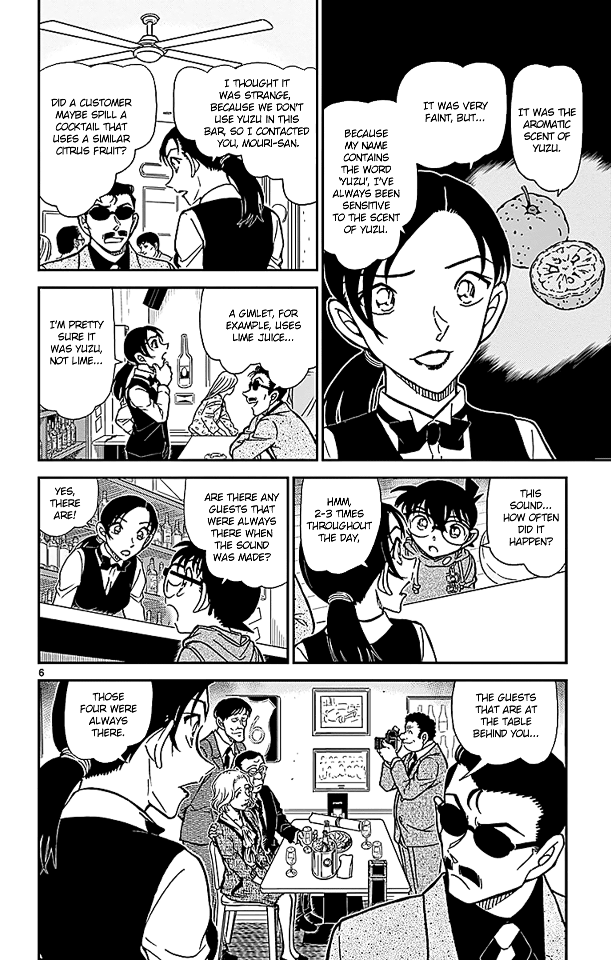 Detective Conan Chapter 853 page 7 - Chapter 853: A Detective Encounters a Case in a Bar