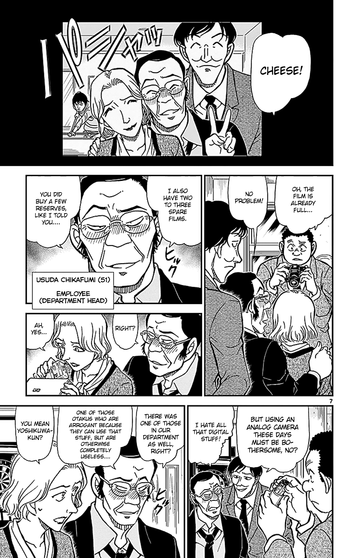 Detective Conan Chapter 853 page 8 - Chapter 853: A Detective Encounters a Case in a Bar
