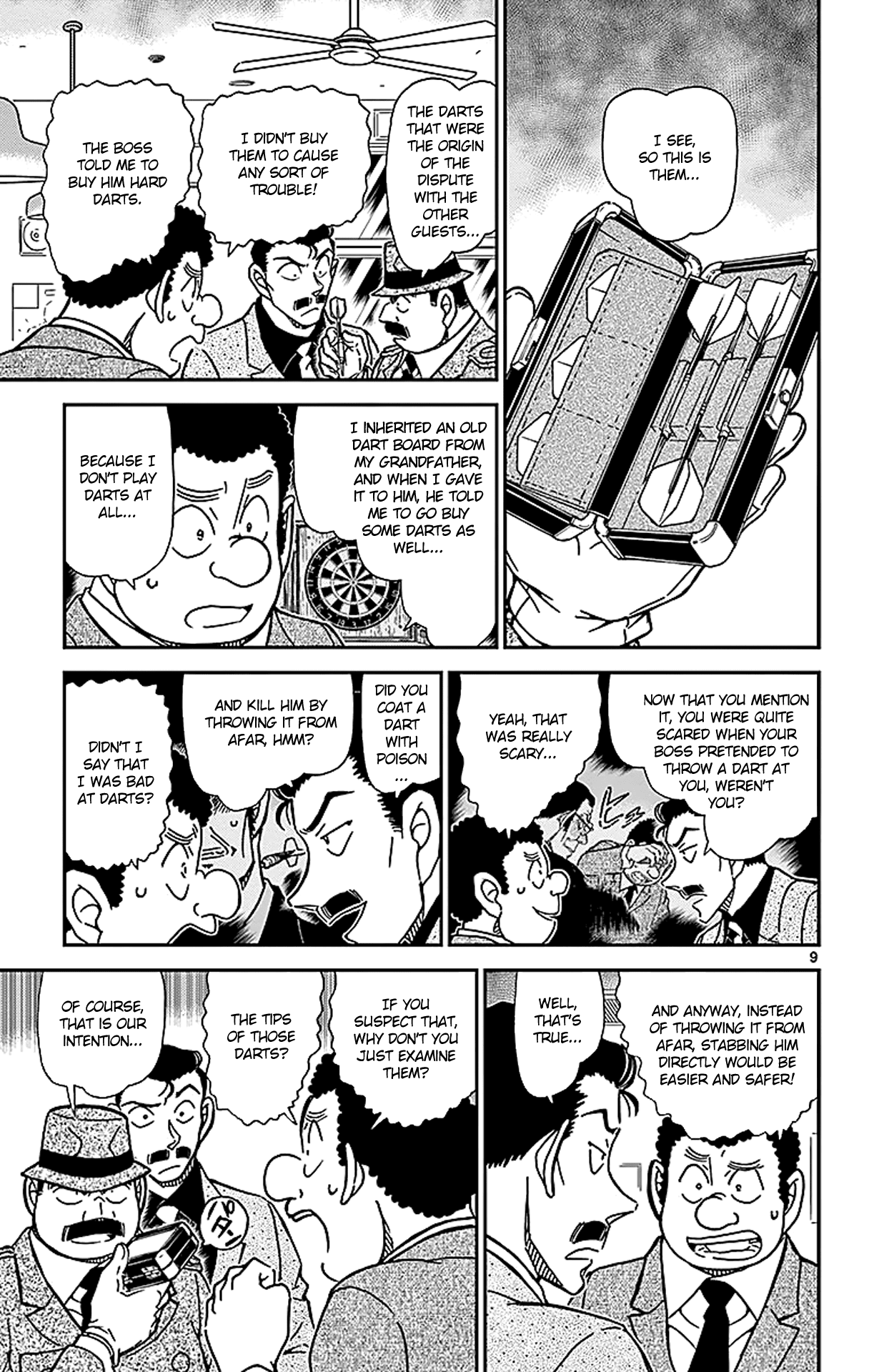 Detective Conan Chapter 854 page 10 - Chapter 854: A Detective Deduces a case in a Bar