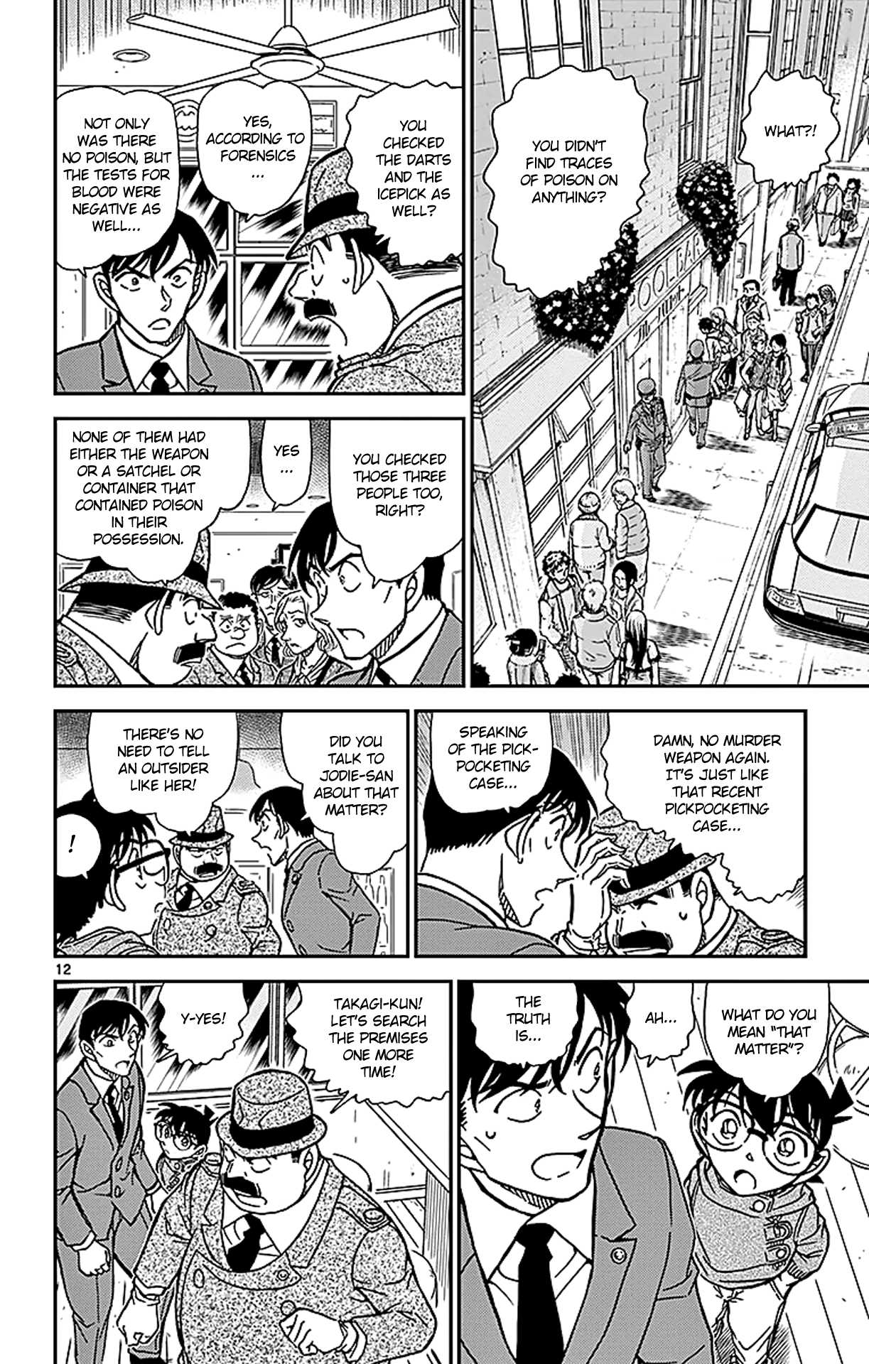 Detective Conan Chapter 854 page 13 - Chapter 854: A Detective Deduces a case in a Bar