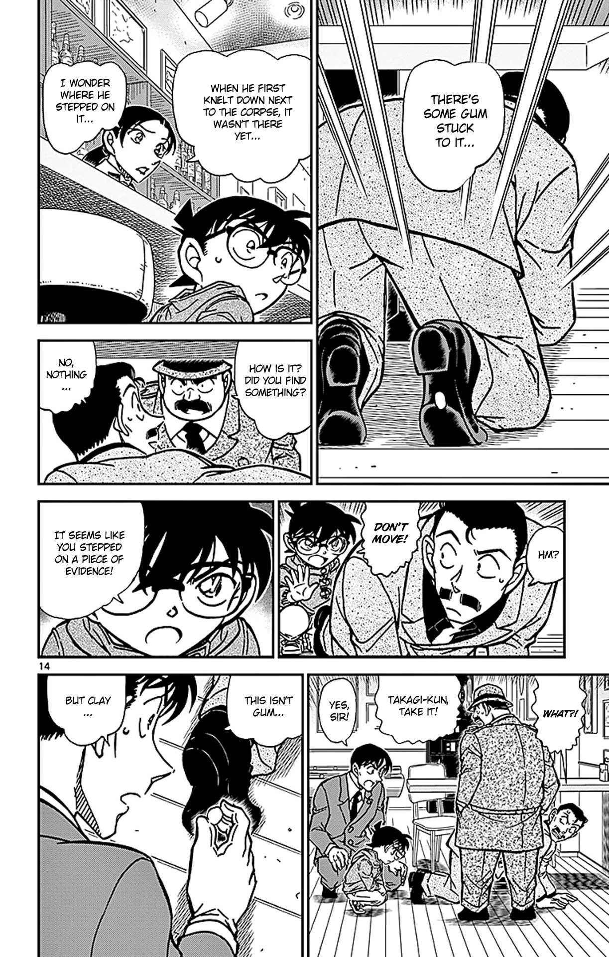 Detective Conan Chapter 854 page 15 - Chapter 854: A Detective Deduces a case in a Bar