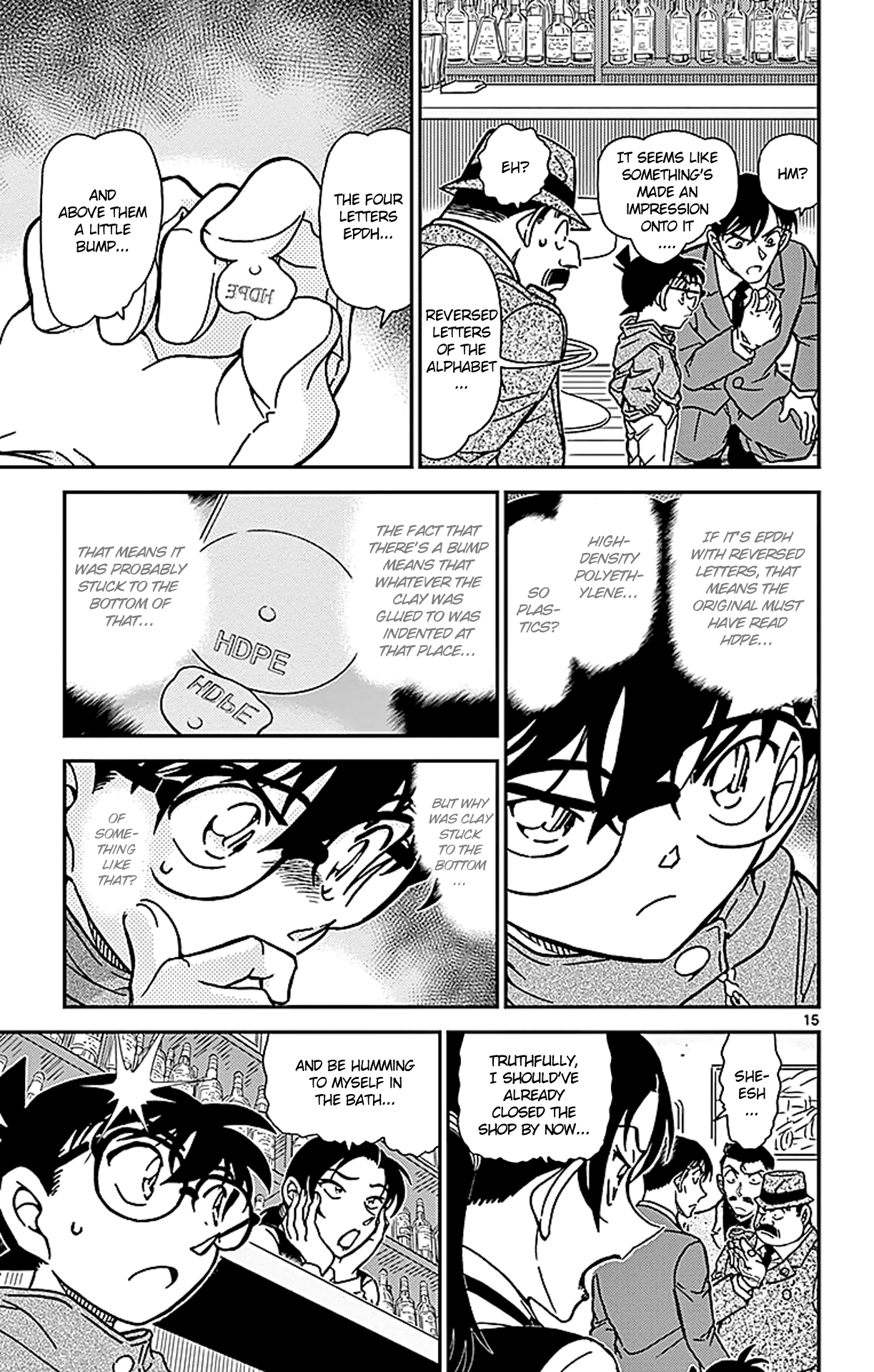 Detective Conan Chapter 854 page 16 - Chapter 854: A Detective Deduces a case in a Bar