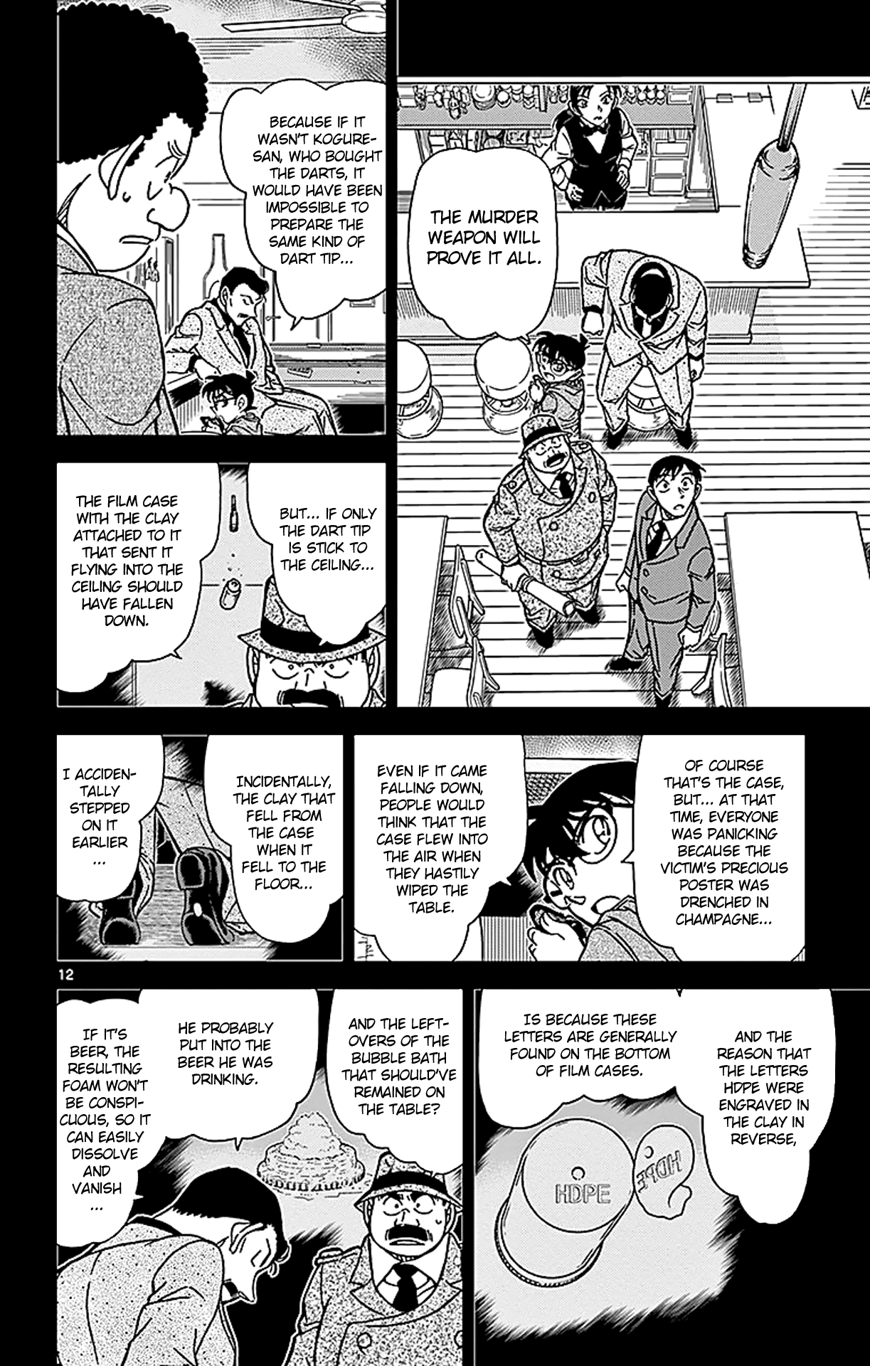 Detective Conan Chapter 855 page 13 - Chapter 855: A Detective Solves a case in a Bar