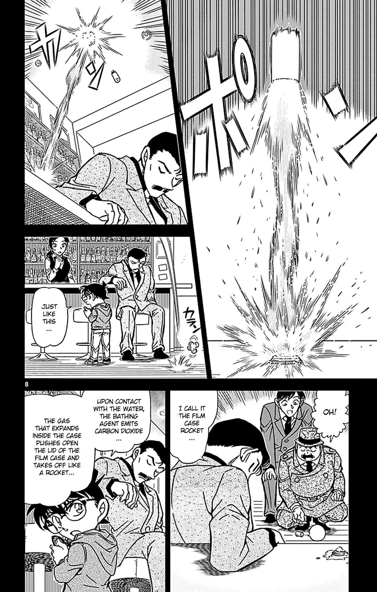 Detective Conan Chapter 855 page 9 - Chapter 855: A Detective Solves a case in a Bar
